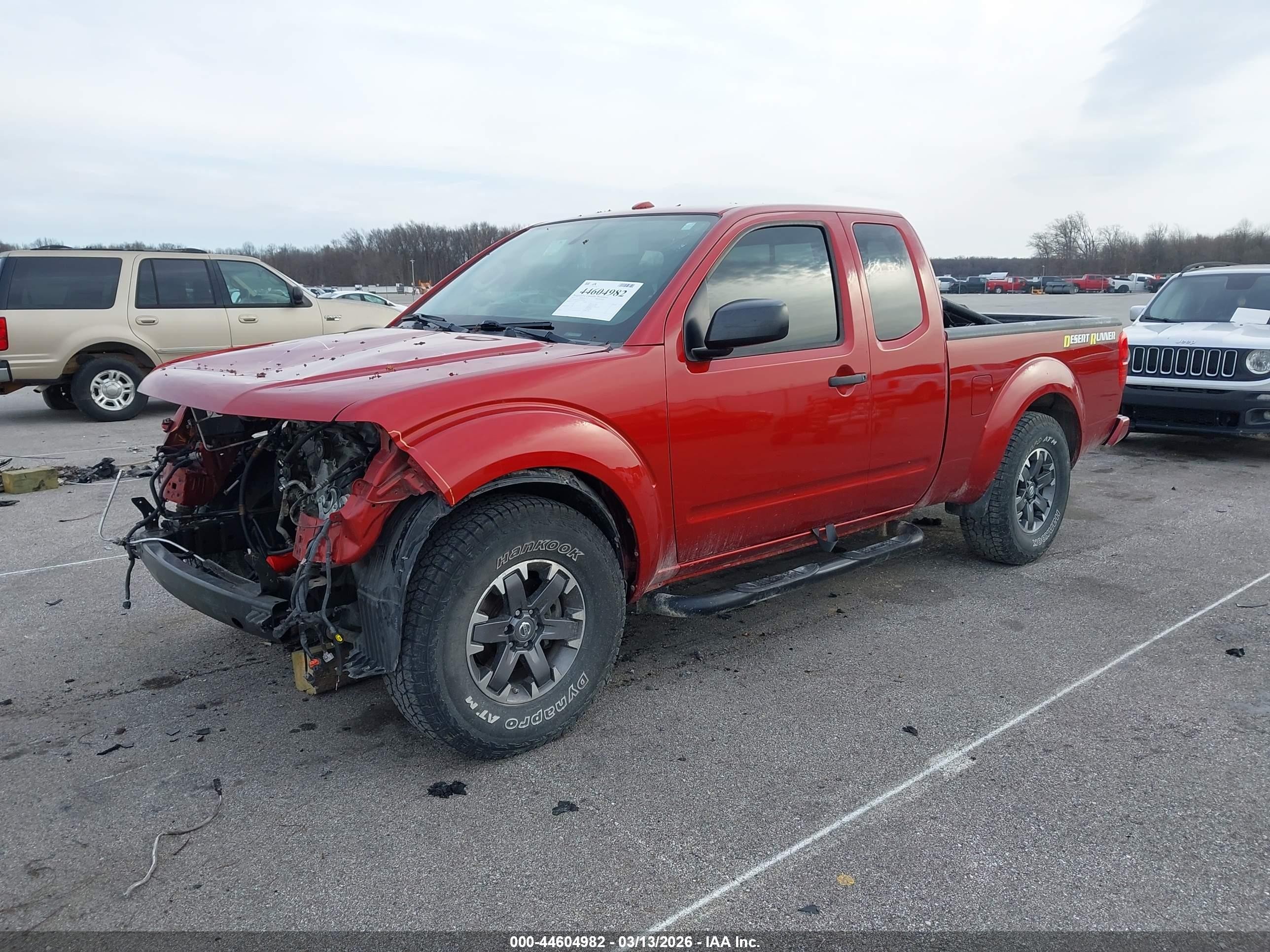 2015 Nissan Frontier Desert Runner Красный vin: 1N6AD0CU4FN720594