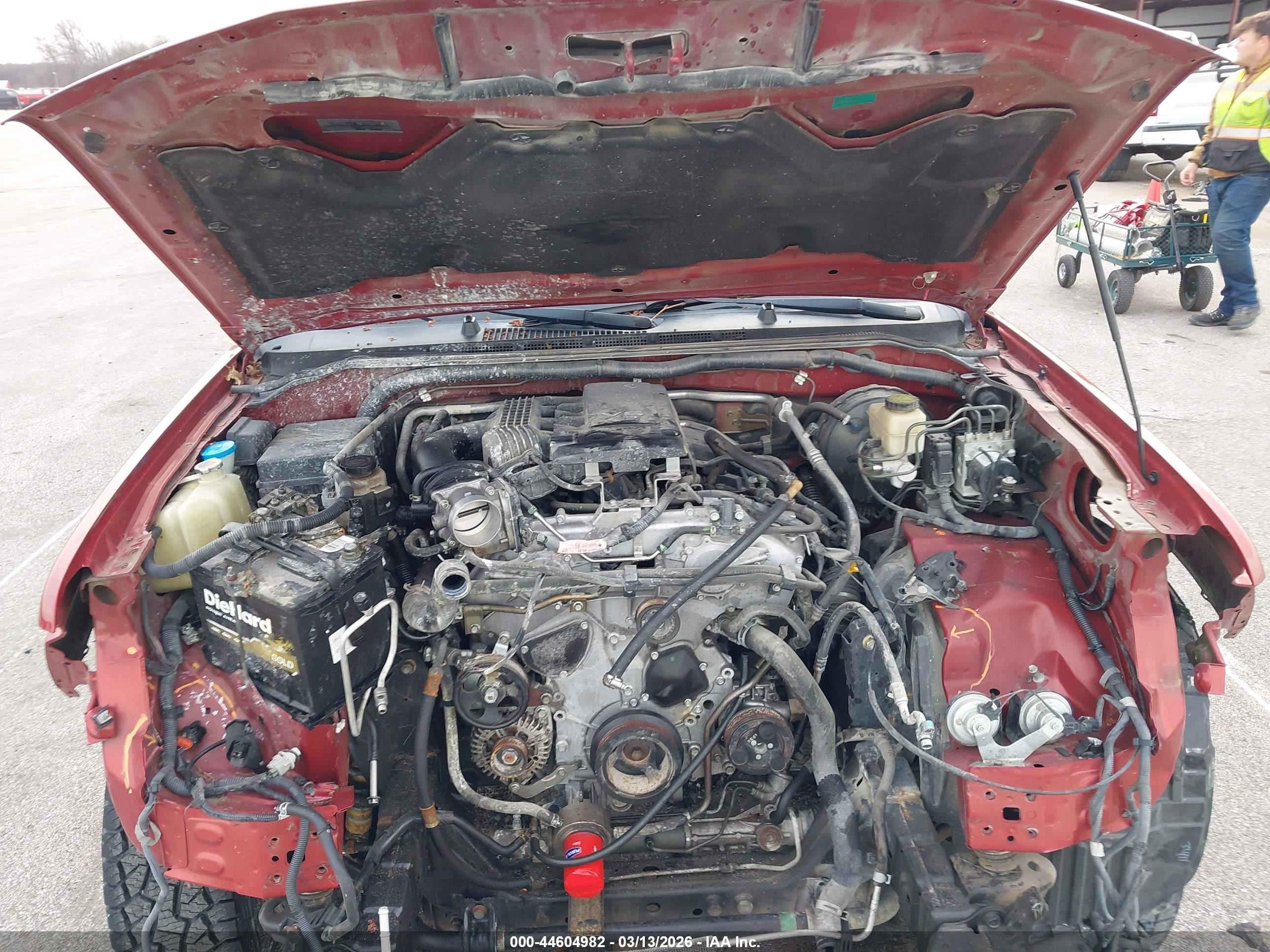 2015 Nissan Frontier Desert Runner Красный vin: 1N6AD0CU4FN720594