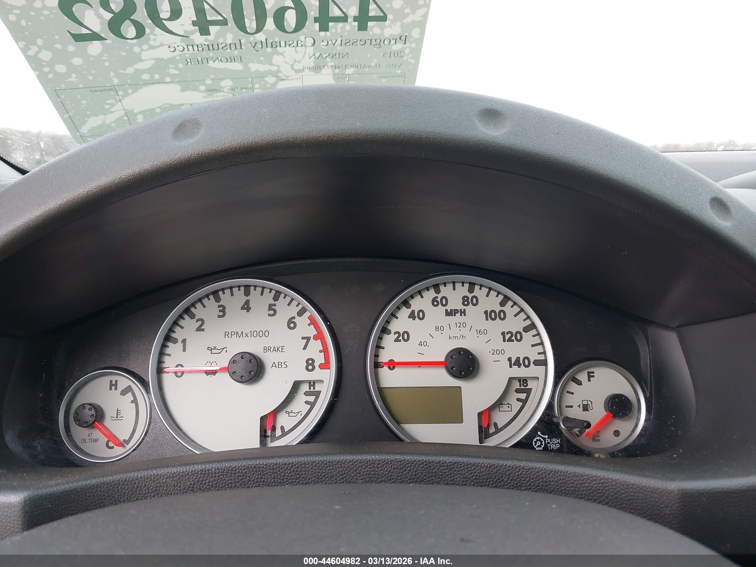 2015 Nissan Frontier Desert Runner Красный vin: 1N6AD0CU4FN720594