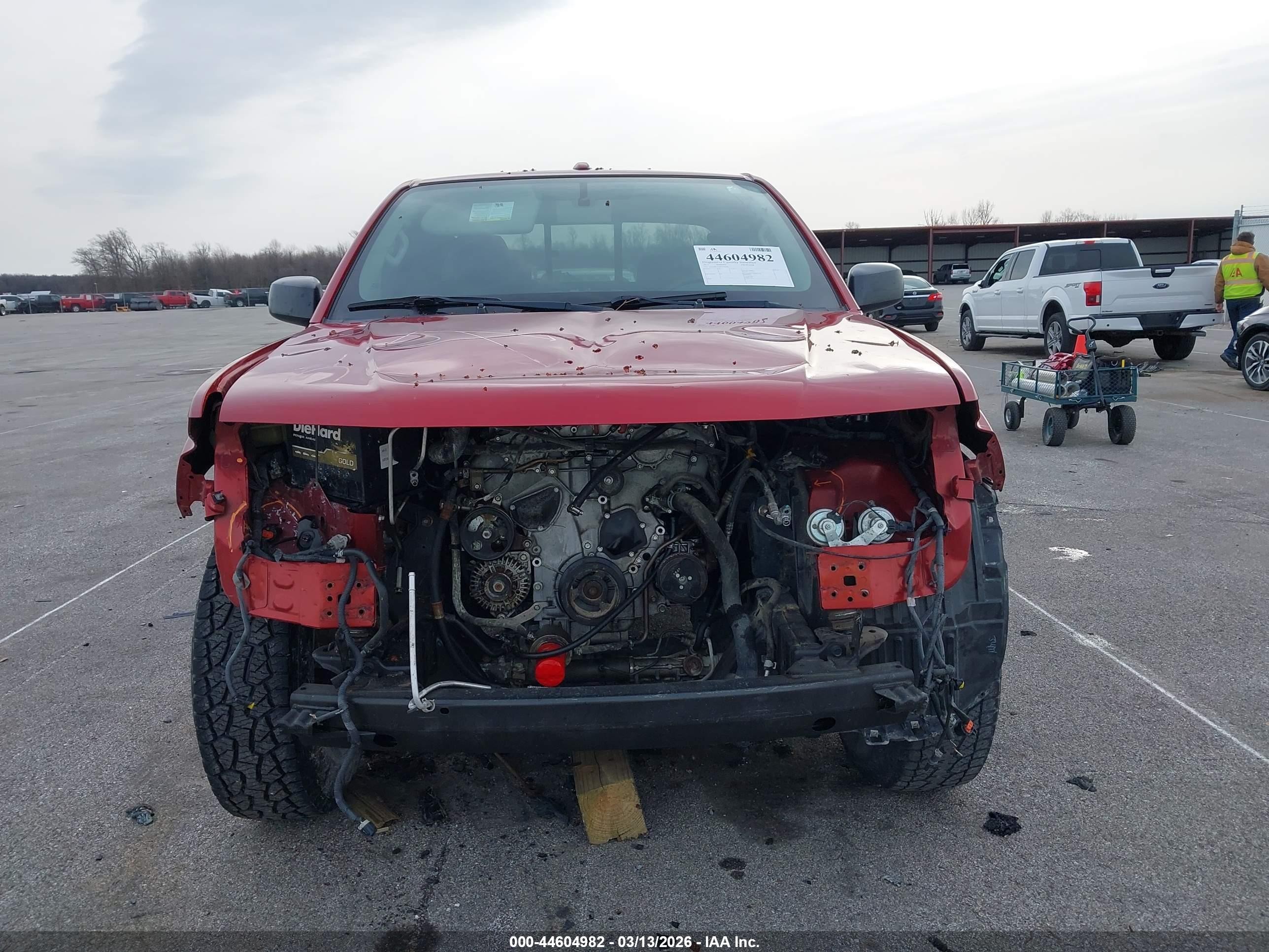 2015 Nissan Frontier Desert Runner Красный vin: 1N6AD0CU4FN720594