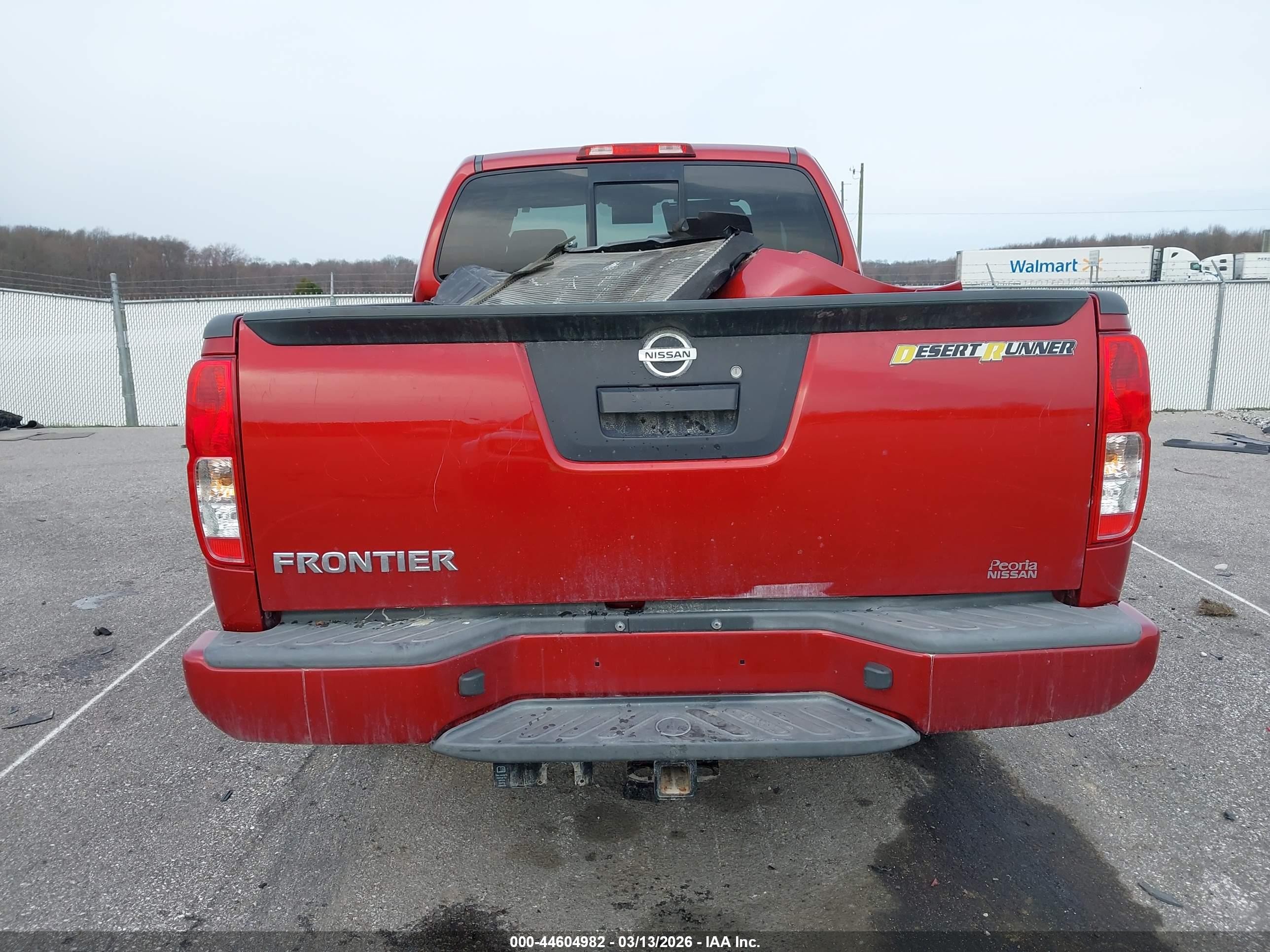 2015 Nissan Frontier Desert Runner Красный vin: 1N6AD0CU4FN720594