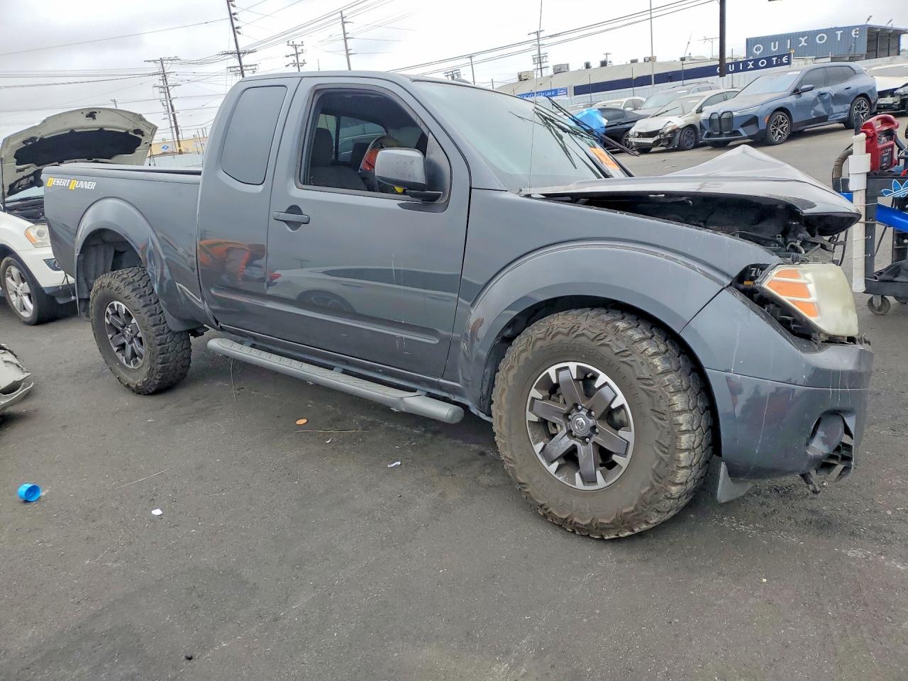 2015 Nissan Frontier Desert Runner Gray vin: 1N6AD0CU4FN723785