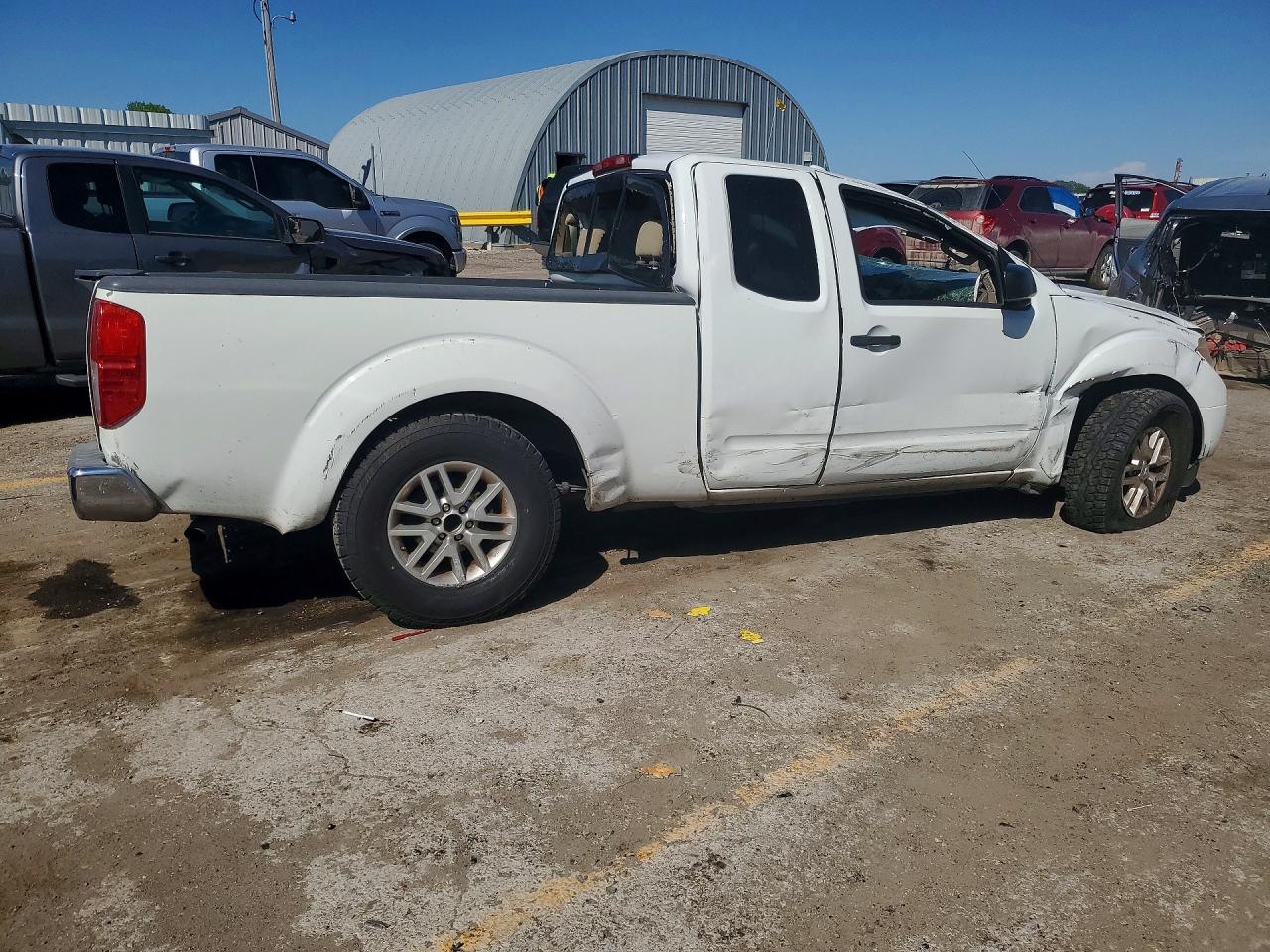 2015 Nissan Frontier Sv V6 White vin: 1N6AD0CU4FN733071