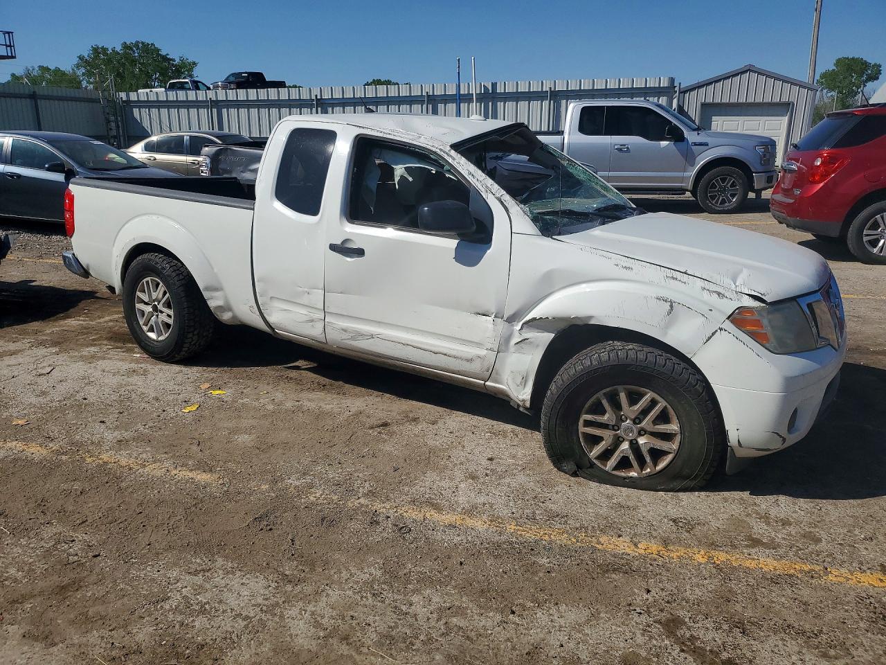 2015 Nissan Frontier Sv V6 White vin: 1N6AD0CU4FN733071