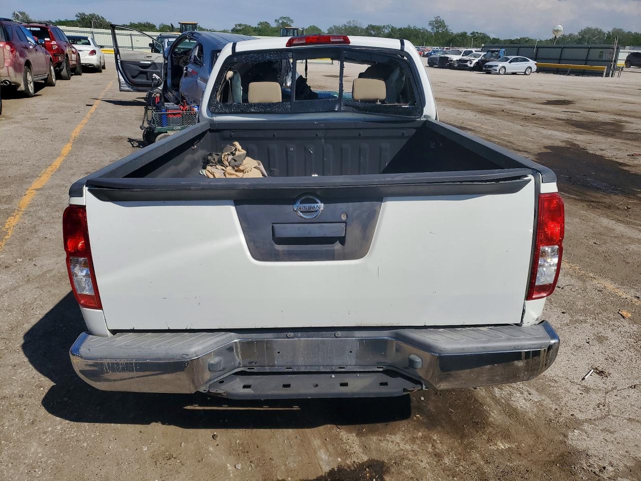 2015 Nissan Frontier Sv V6 White vin: 1N6AD0CU4FN733071