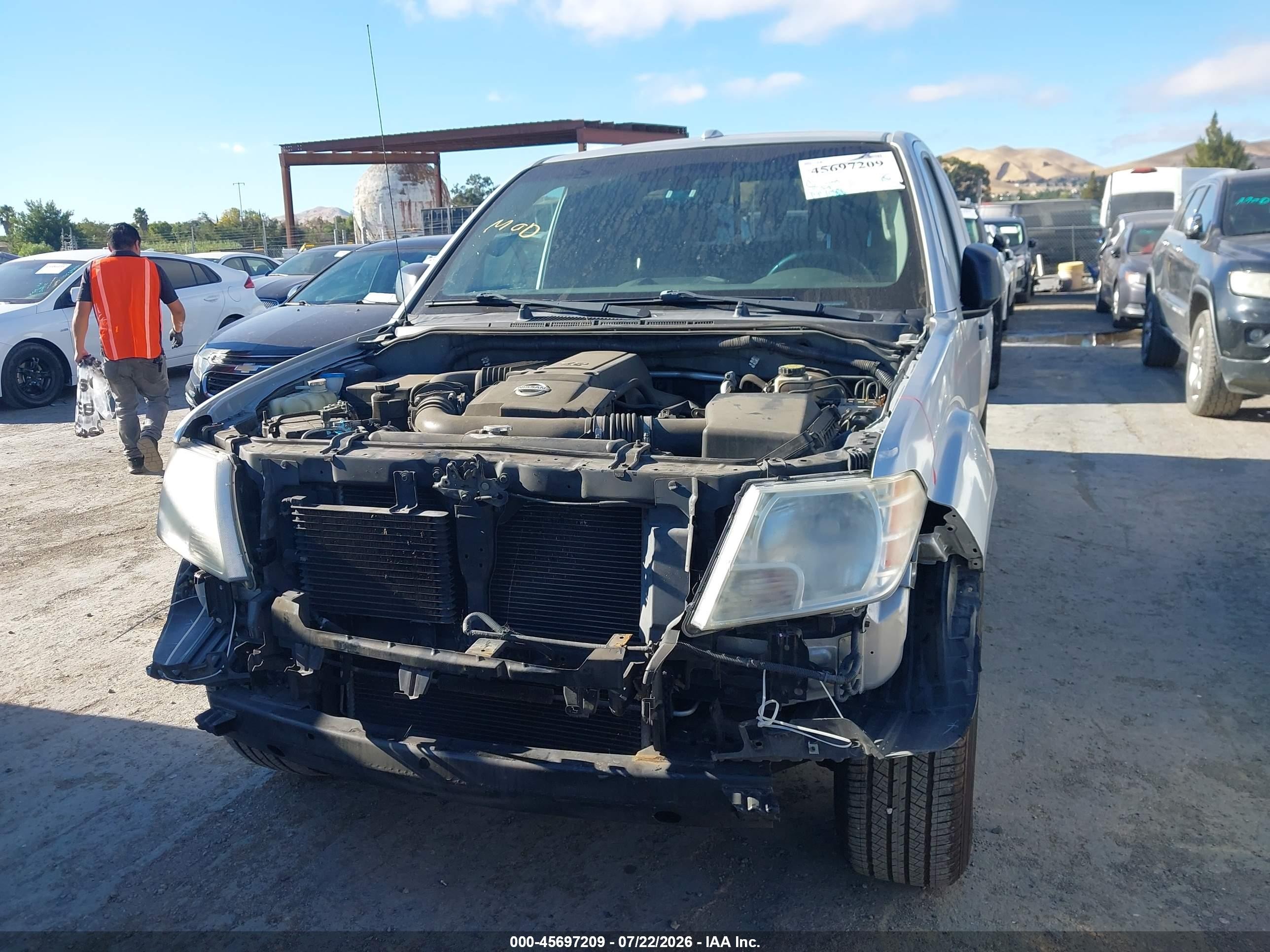 2015 Nissan Frontier Sv Gray vin: 1N6AD0CU4FN766118