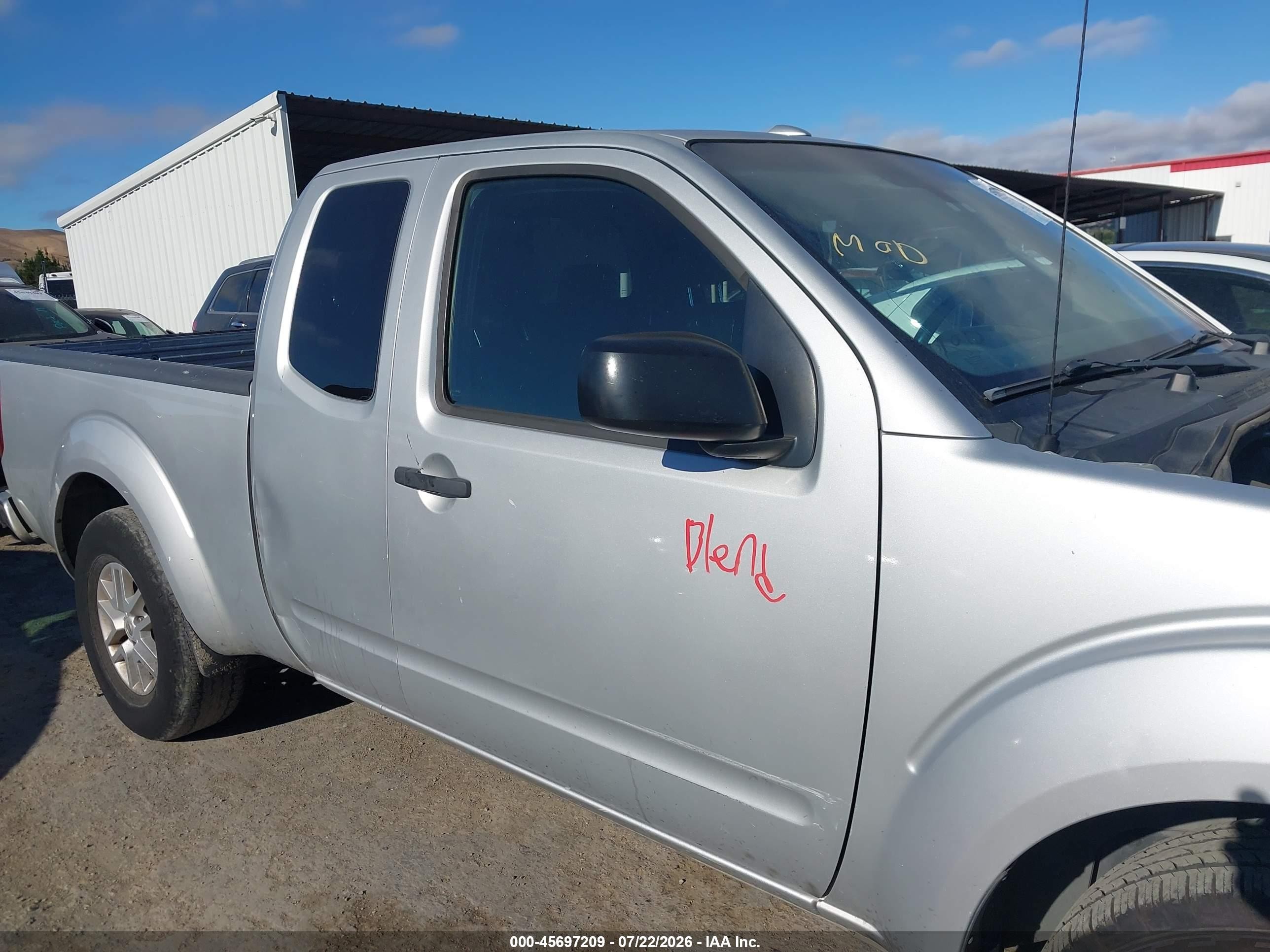 2015 Nissan Frontier Sv Gray vin: 1N6AD0CU4FN766118