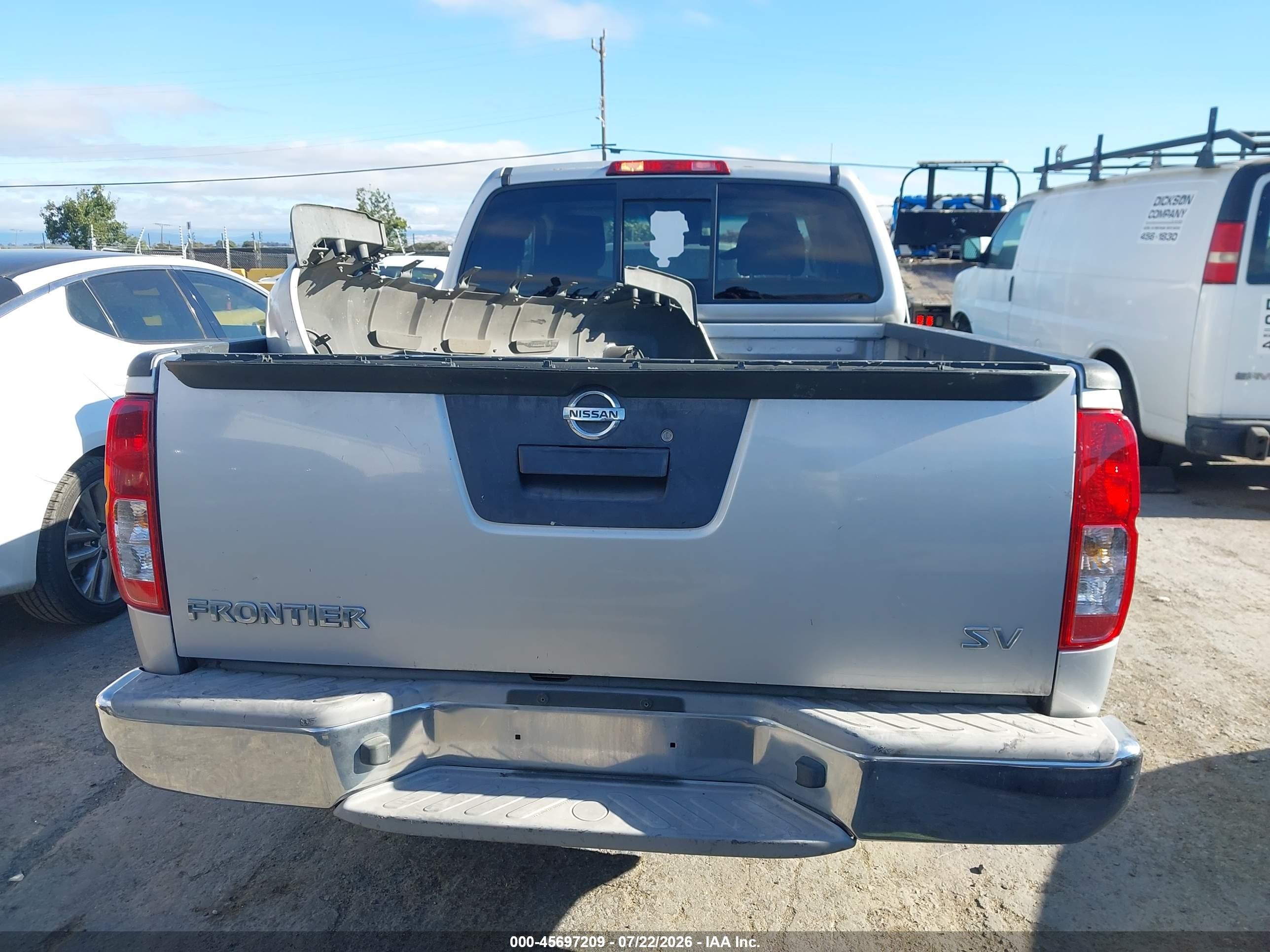 2015 Nissan Frontier Sv Gray vin: 1N6AD0CU4FN766118