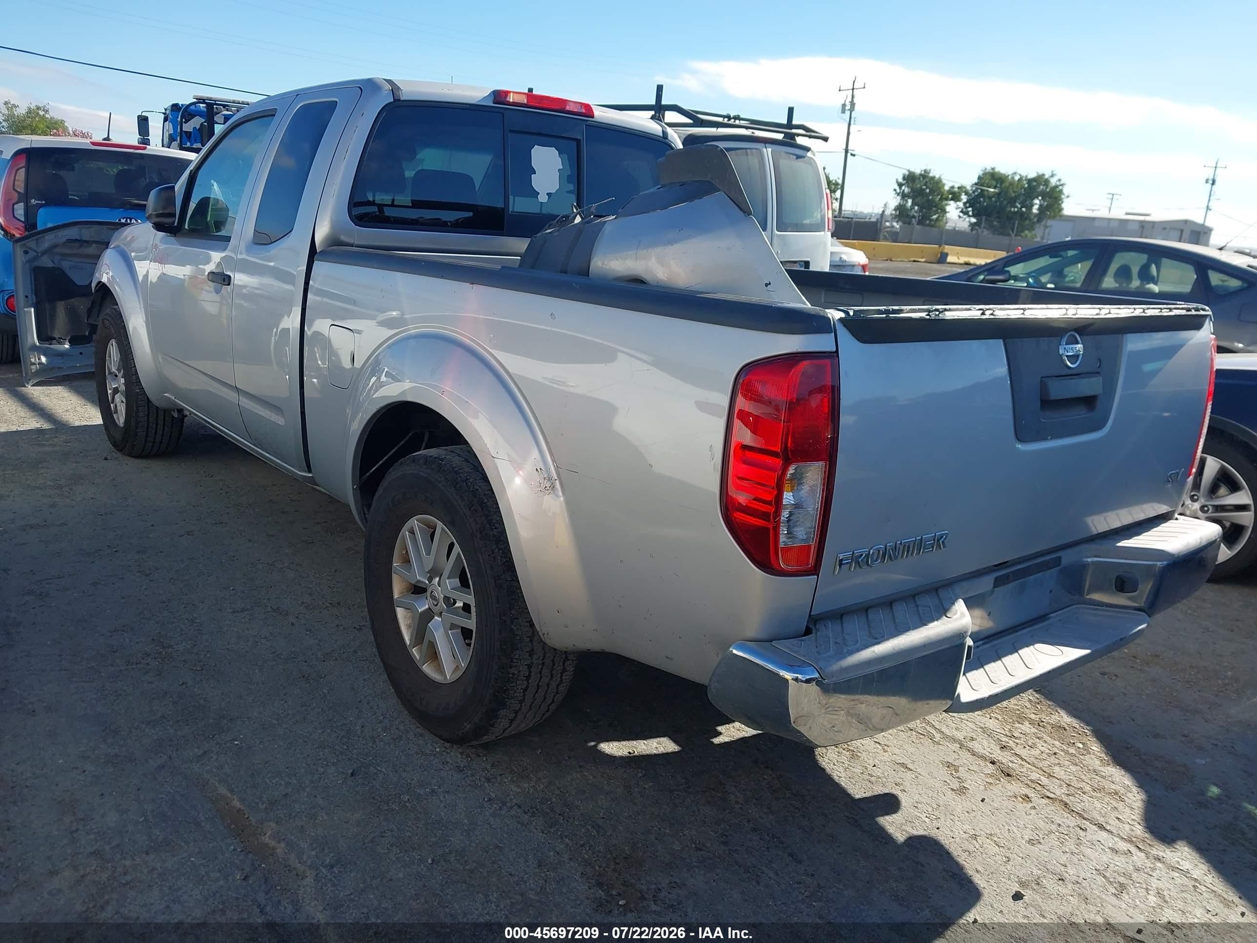 2015 Nissan Frontier Sv Gray vin: 1N6AD0CU4FN766118