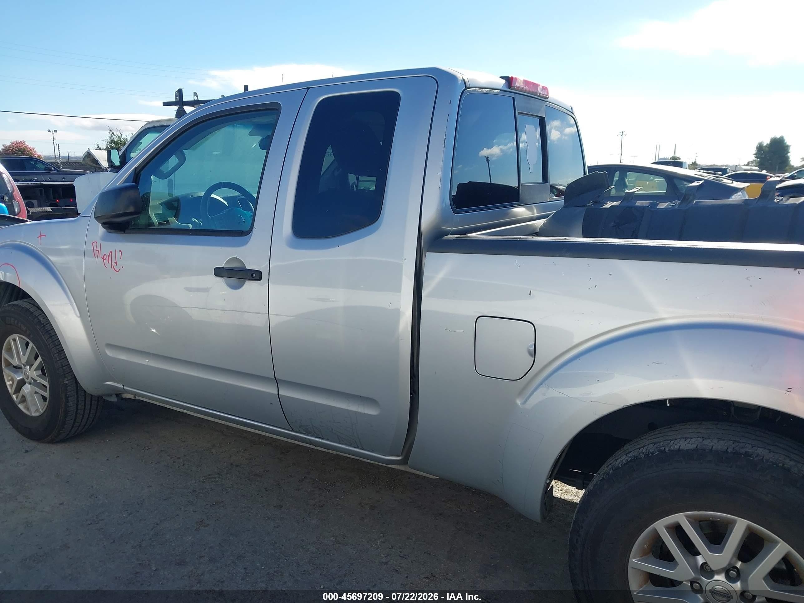 2015 Nissan Frontier Sv Gray vin: 1N6AD0CU4FN766118
