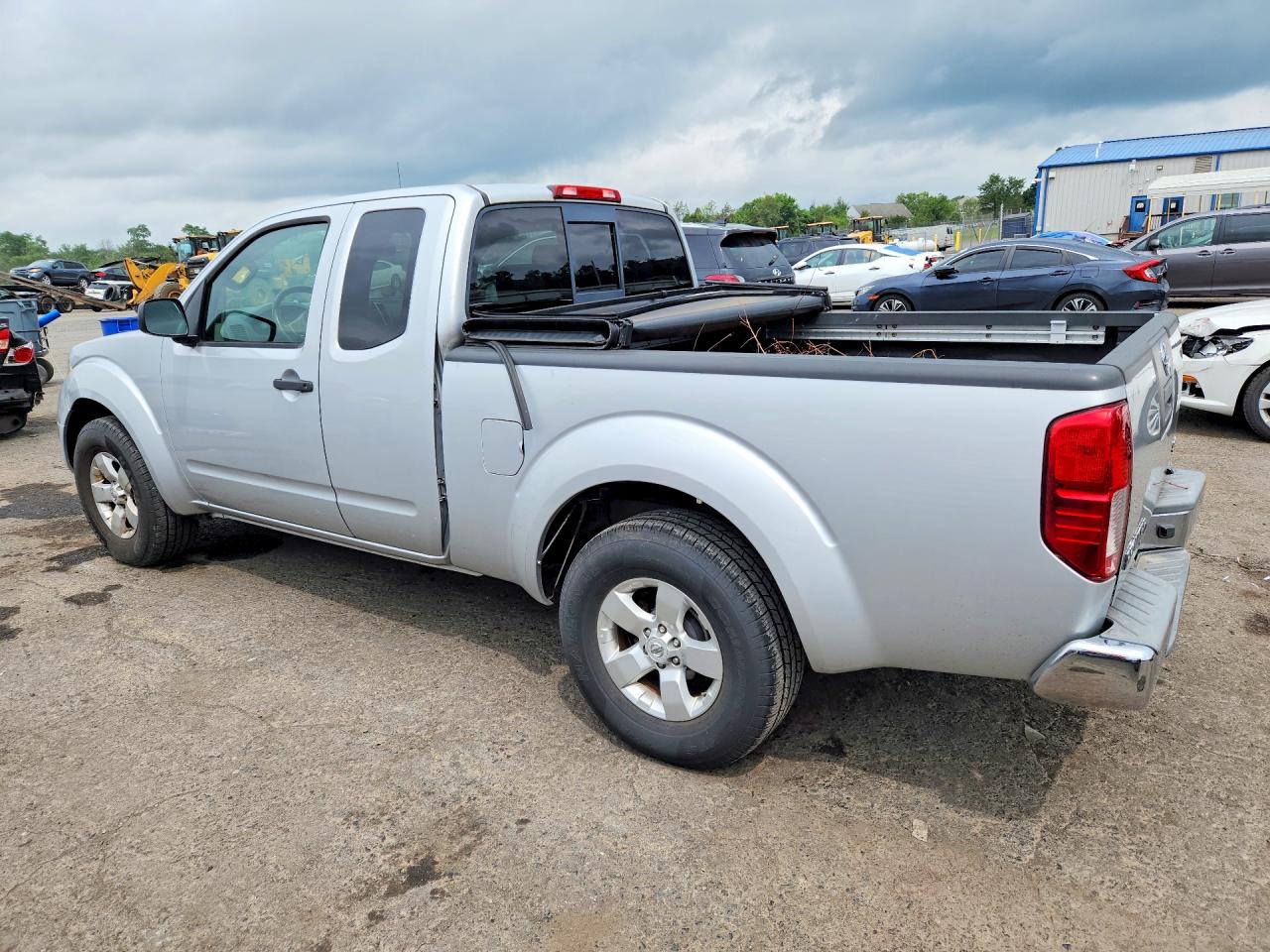 2012 Nissan Frontier Sv V6 Silver vin: 1N6AD0CU5CC437497