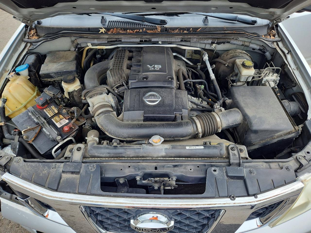 2012 Nissan Frontier Sv V6 Silver vin: 1N6AD0CU5CC437497
