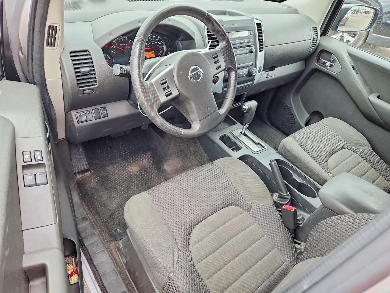 2012 Nissan Frontier Sv V6 Silver vin: 1N6AD0CU5CC437497