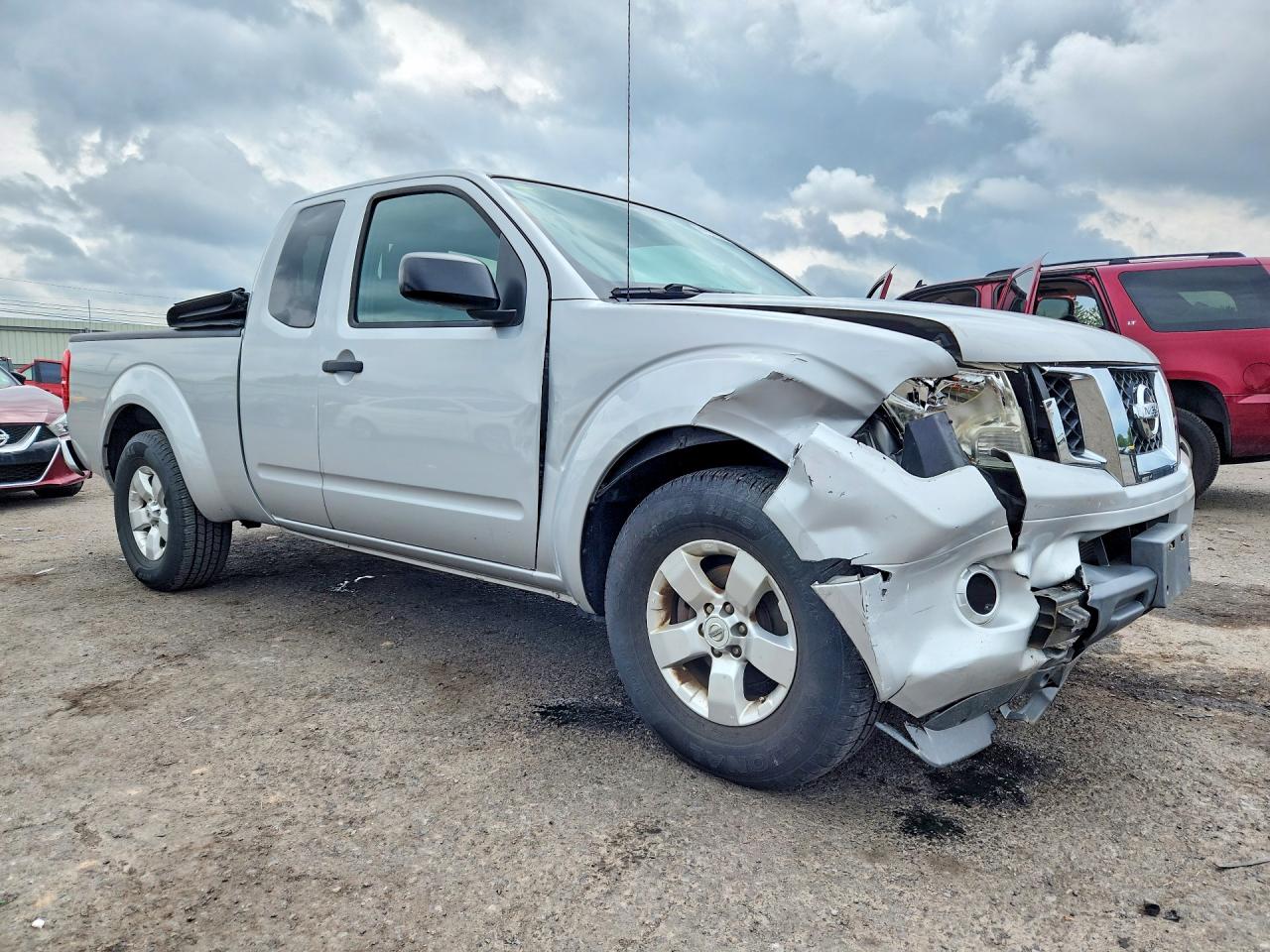 2012 Nissan Frontier Sv V6 Silver vin: 1N6AD0CU5CC437497