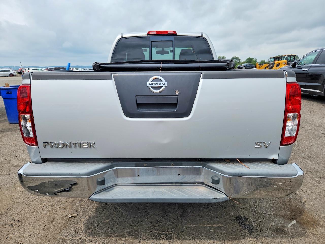 2012 Nissan Frontier Sv V6 Silver vin: 1N6AD0CU5CC437497