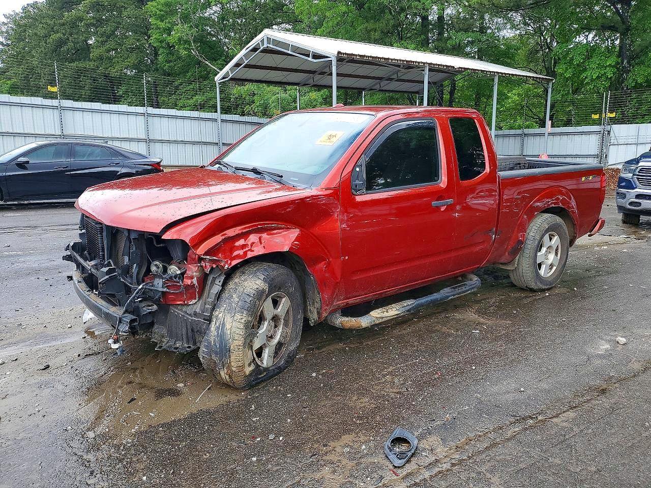 2013 Nissan Frontier Sv Red vin: 1N6AD0CU5DN751298