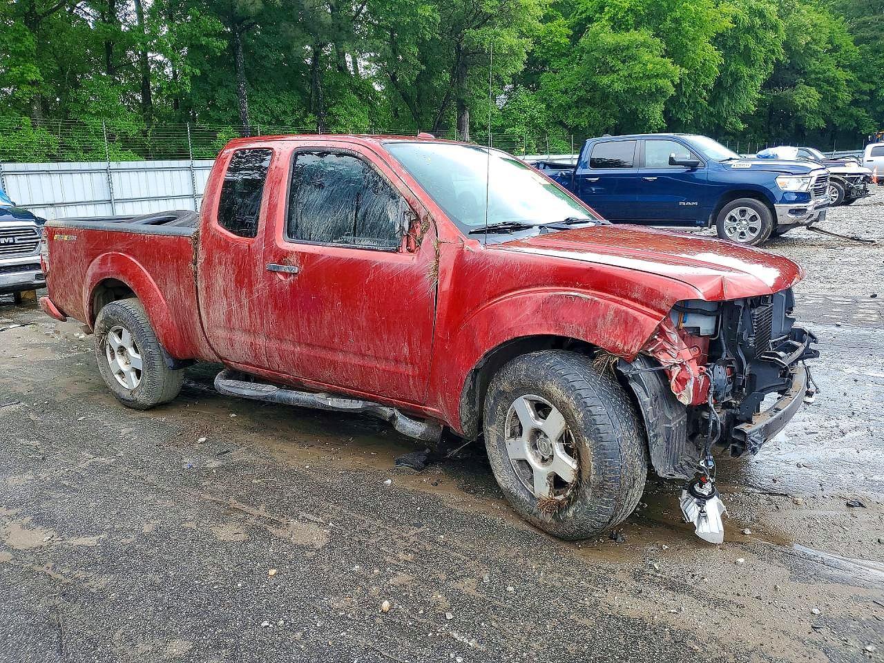 2013 Nissan Frontier Sv Red vin: 1N6AD0CU5DN751298