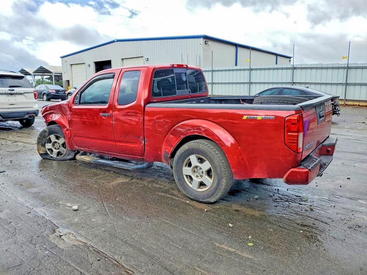 2013 Nissan Frontier Sv Red vin: 1N6AD0CU5DN751298