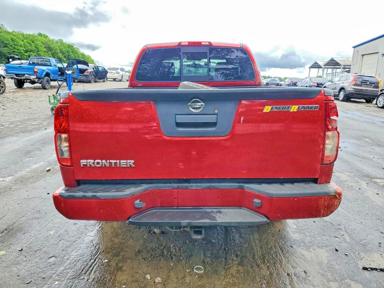 2013 Nissan Frontier Sv Red vin: 1N6AD0CU5DN751298