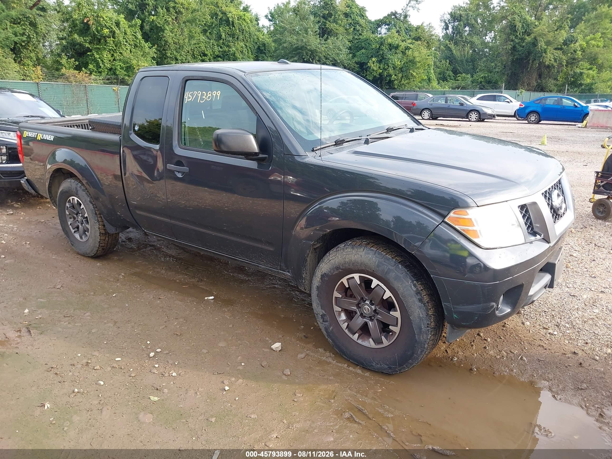 2014 Nissan Frontier Desert Runner Gray vin: 1N6AD0CU5EN735037