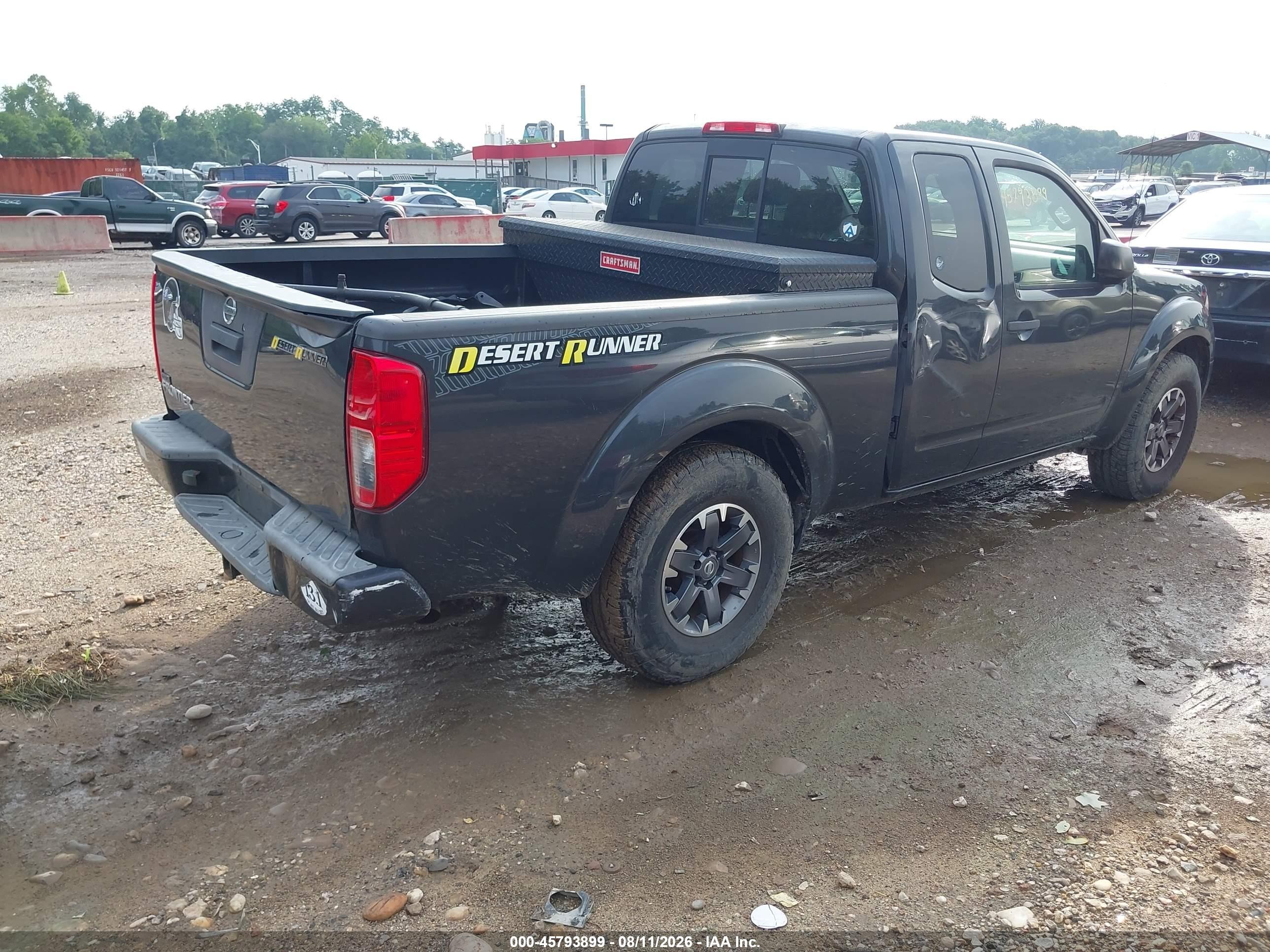 2014 Nissan Frontier Desert Runner Gray vin: 1N6AD0CU5EN735037