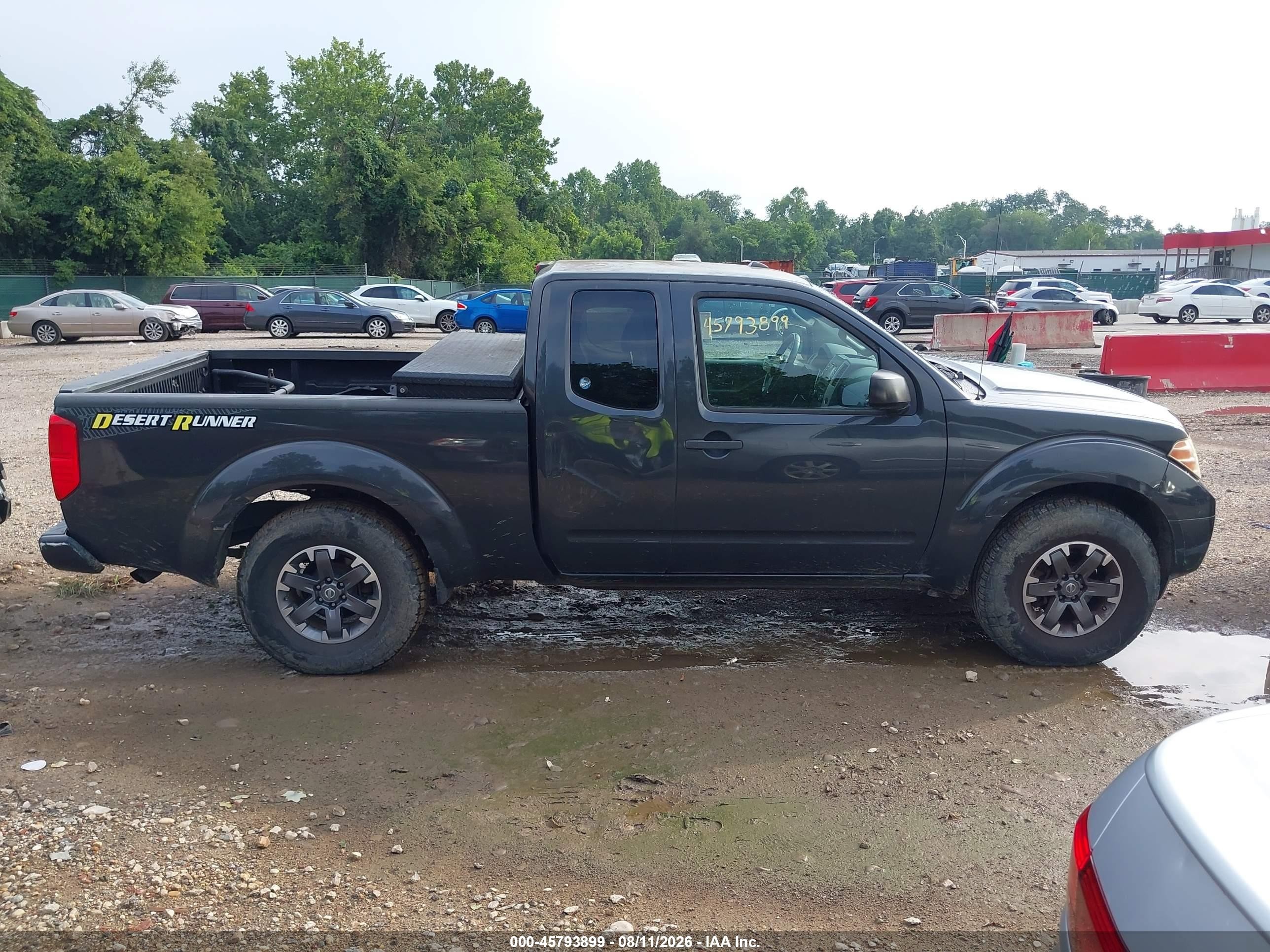 2014 Nissan Frontier Desert Runner Gray vin: 1N6AD0CU5EN735037