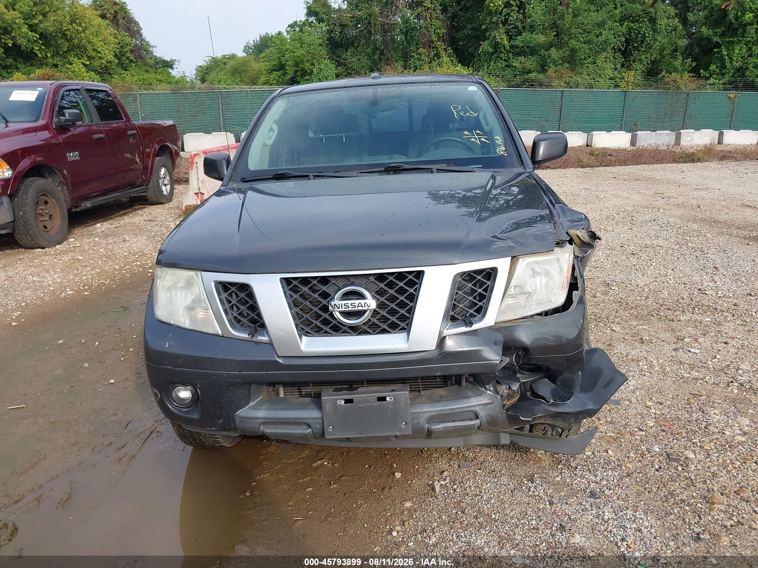 2014 Nissan Frontier Desert Runner Gray vin: 1N6AD0CU5EN735037