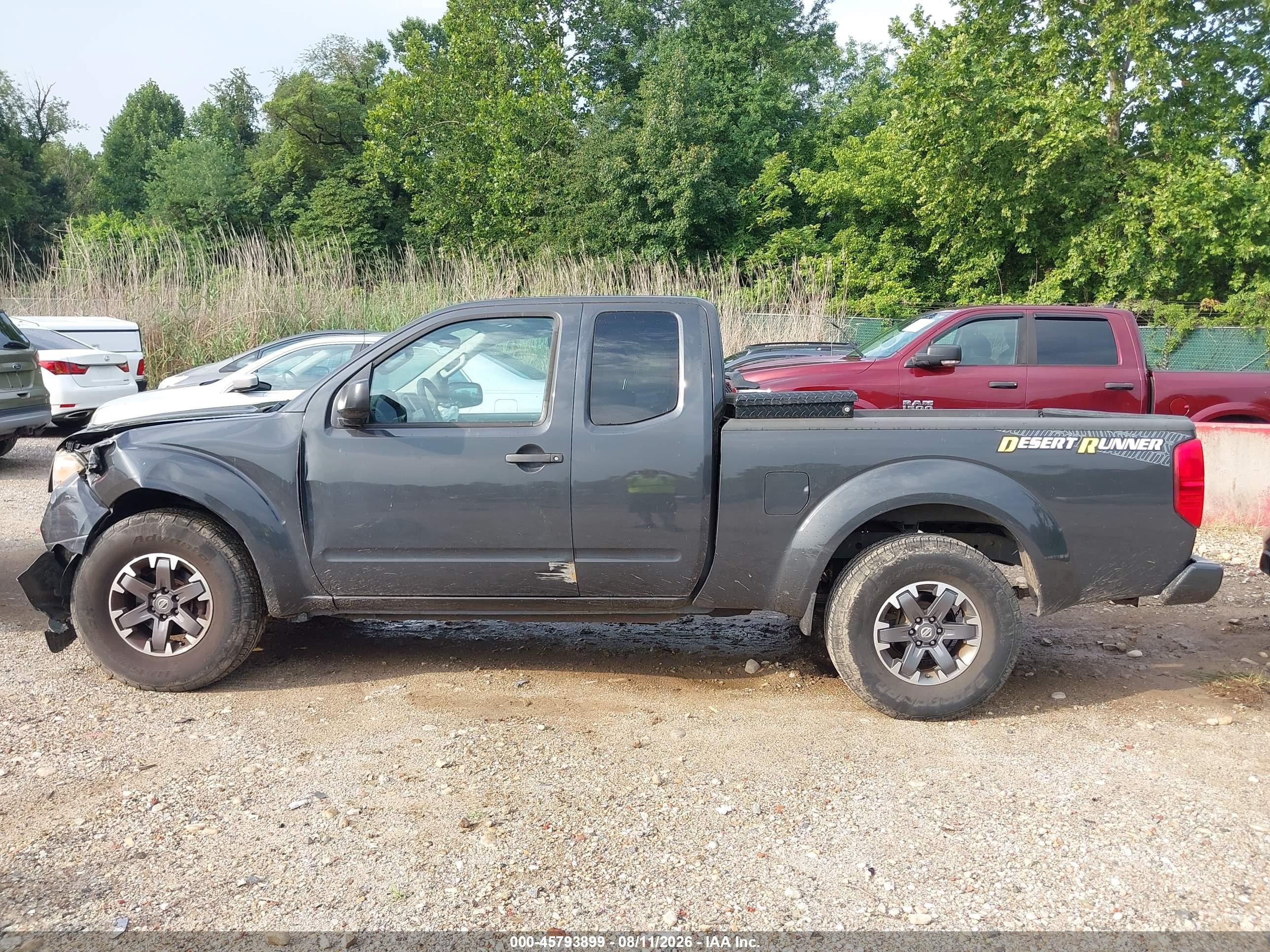 2014 Nissan Frontier Desert Runner Gray vin: 1N6AD0CU5EN735037
