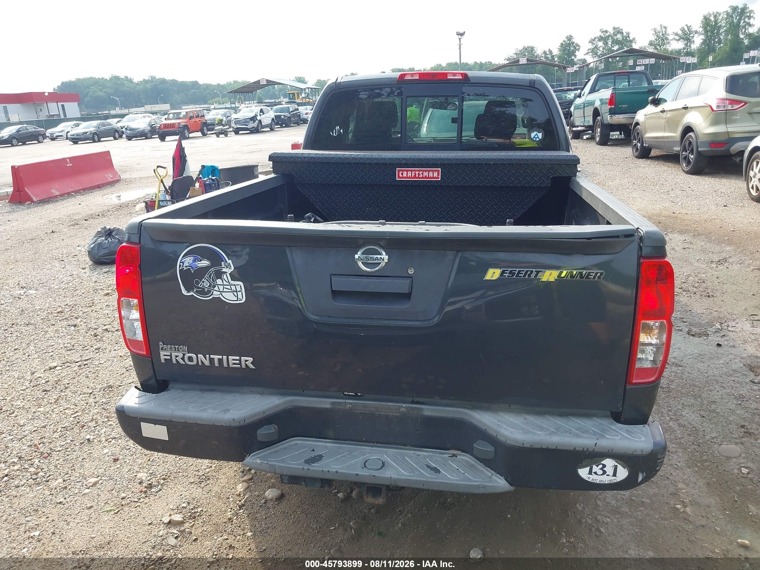 2014 Nissan Frontier Desert Runner Gray vin: 1N6AD0CU5EN735037