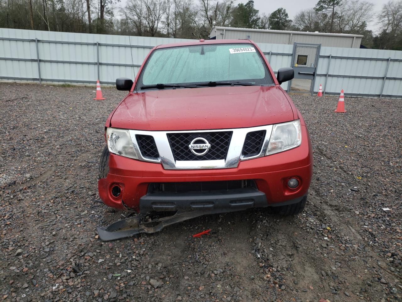 2014 Nissan Frontier Sv Red vin: 1N6AD0CU5EN739430