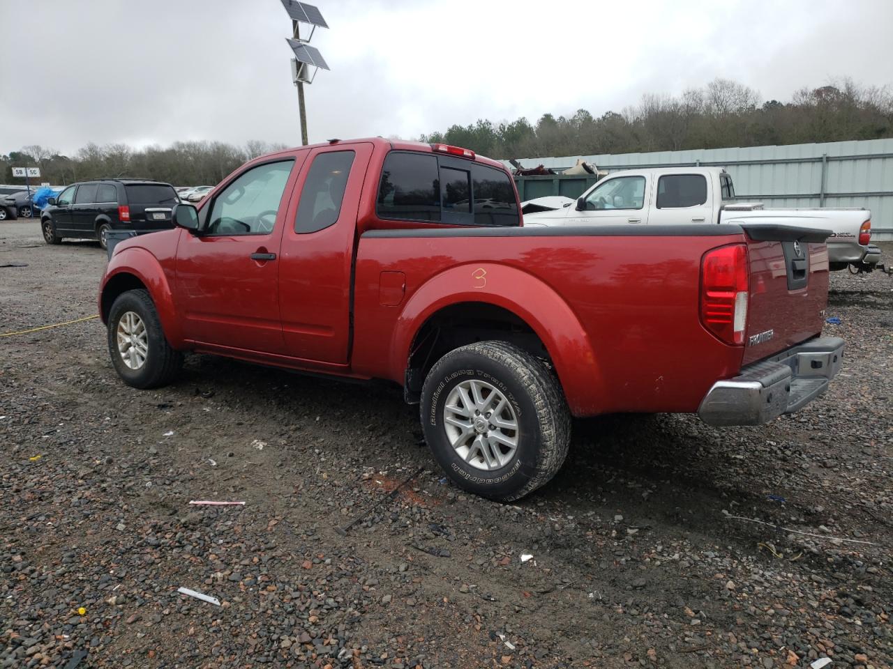 2014 Nissan Frontier Sv Red vin: 1N6AD0CU5EN739430