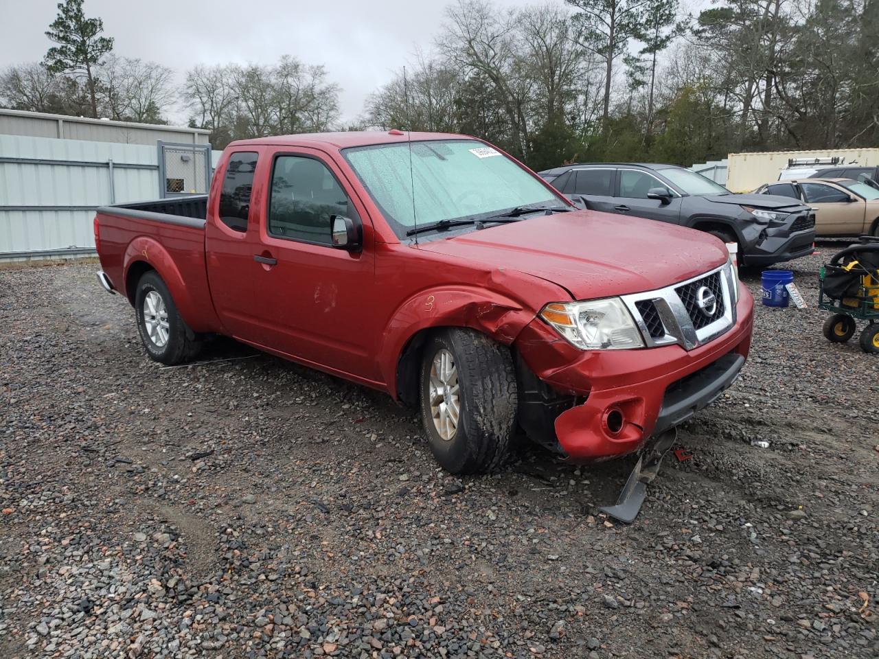 2014 Nissan Frontier Sv Red vin: 1N6AD0CU5EN739430