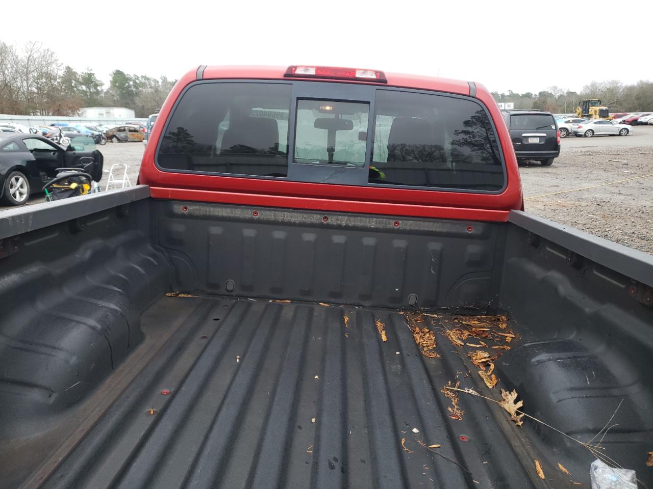 2014 Nissan Frontier Sv Red vin: 1N6AD0CU5EN739430