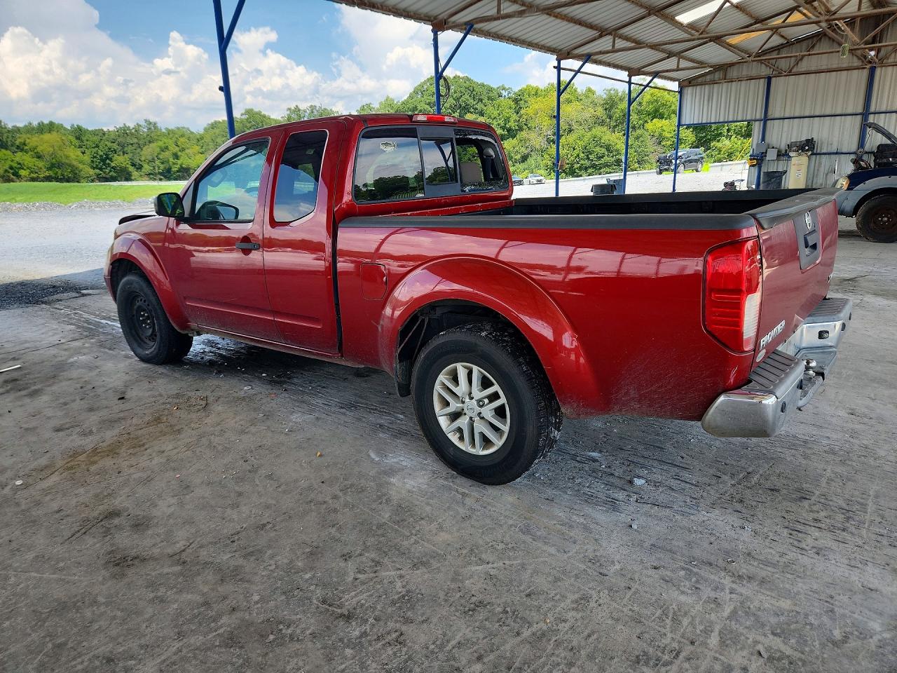 2014 Nissan Frontier Sv V6 Burgundy vin: 1N6AD0CU5EN739430