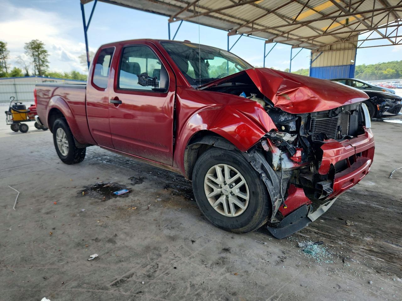 2014 Nissan Frontier Sv V6 Burgundy vin: 1N6AD0CU5EN739430