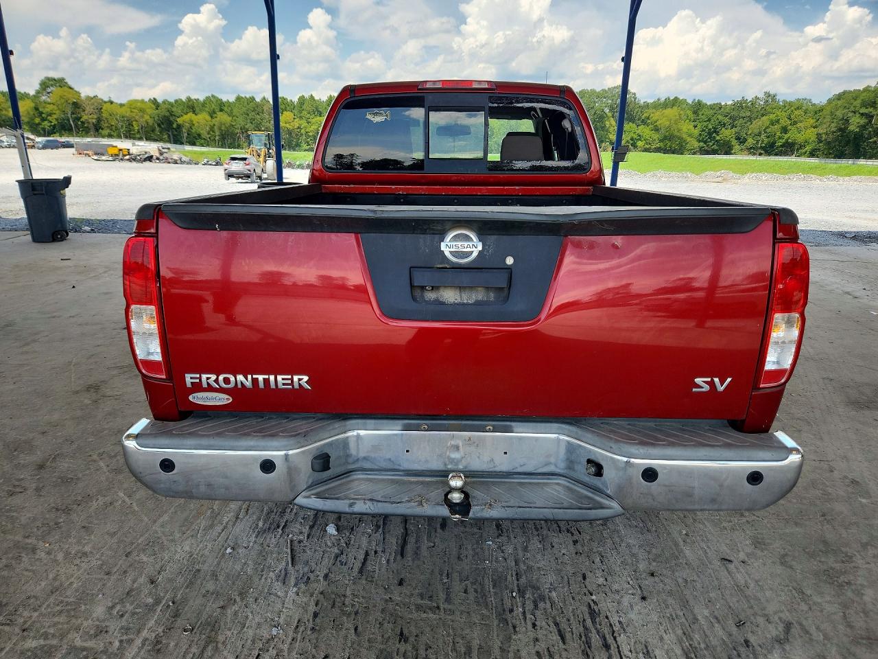 2014 Nissan Frontier Sv V6 Burgundy vin: 1N6AD0CU5EN739430