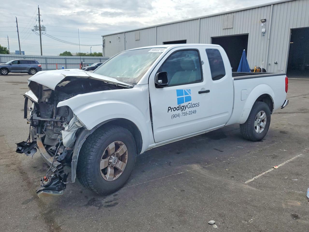 2012 Nissan Frontier Sv V6 White vin: 1N6AD0CU6CC432356
