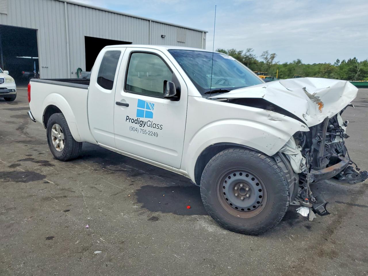 2012 Nissan Frontier Sv V6 White vin: 1N6AD0CU6CC432356