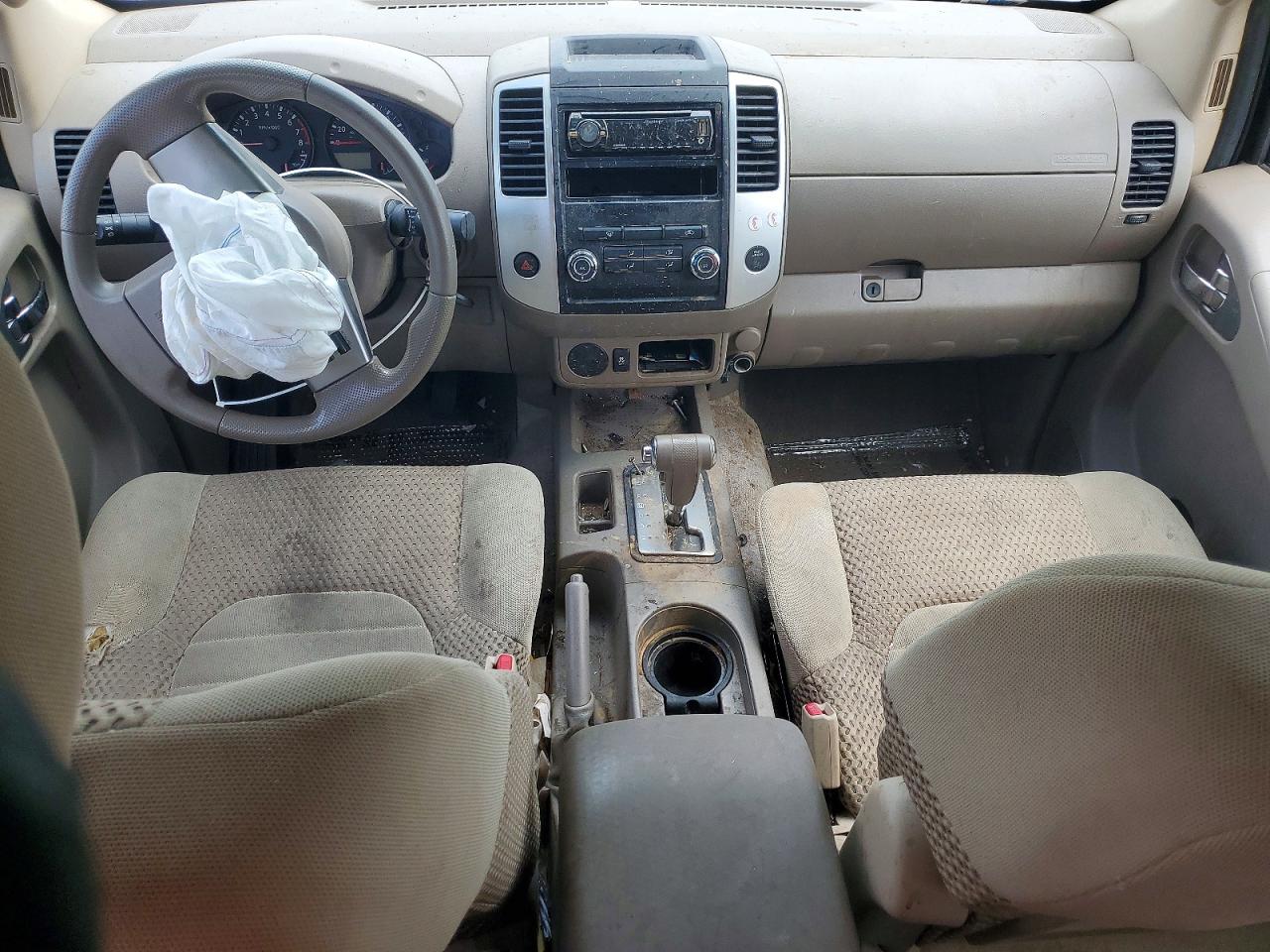 2012 Nissan Frontier Sv V6 White vin: 1N6AD0CU6CC432356