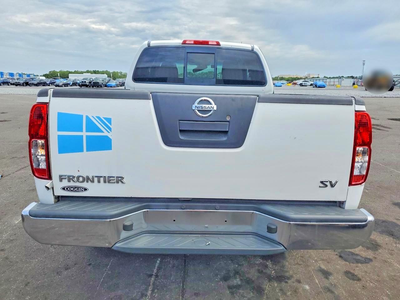2012 Nissan Frontier Sv V6 White vin: 1N6AD0CU6CC432356