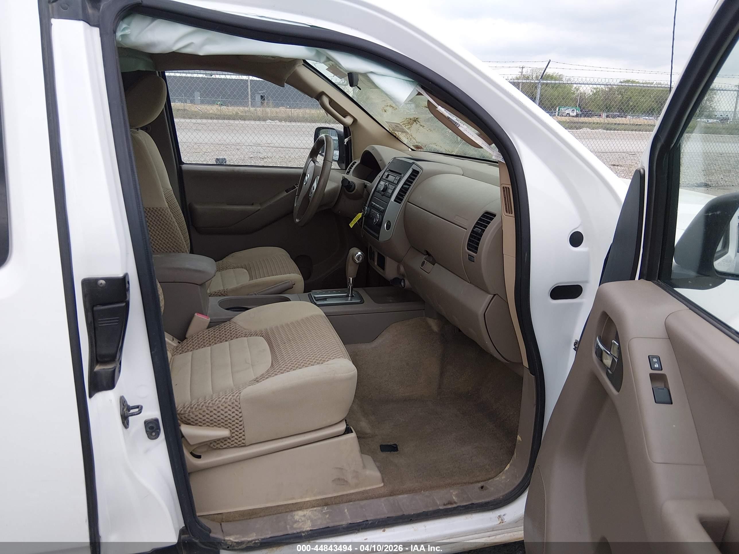 2012 Nissan Frontier Sv White vin: 1N6AD0CU6CC446791