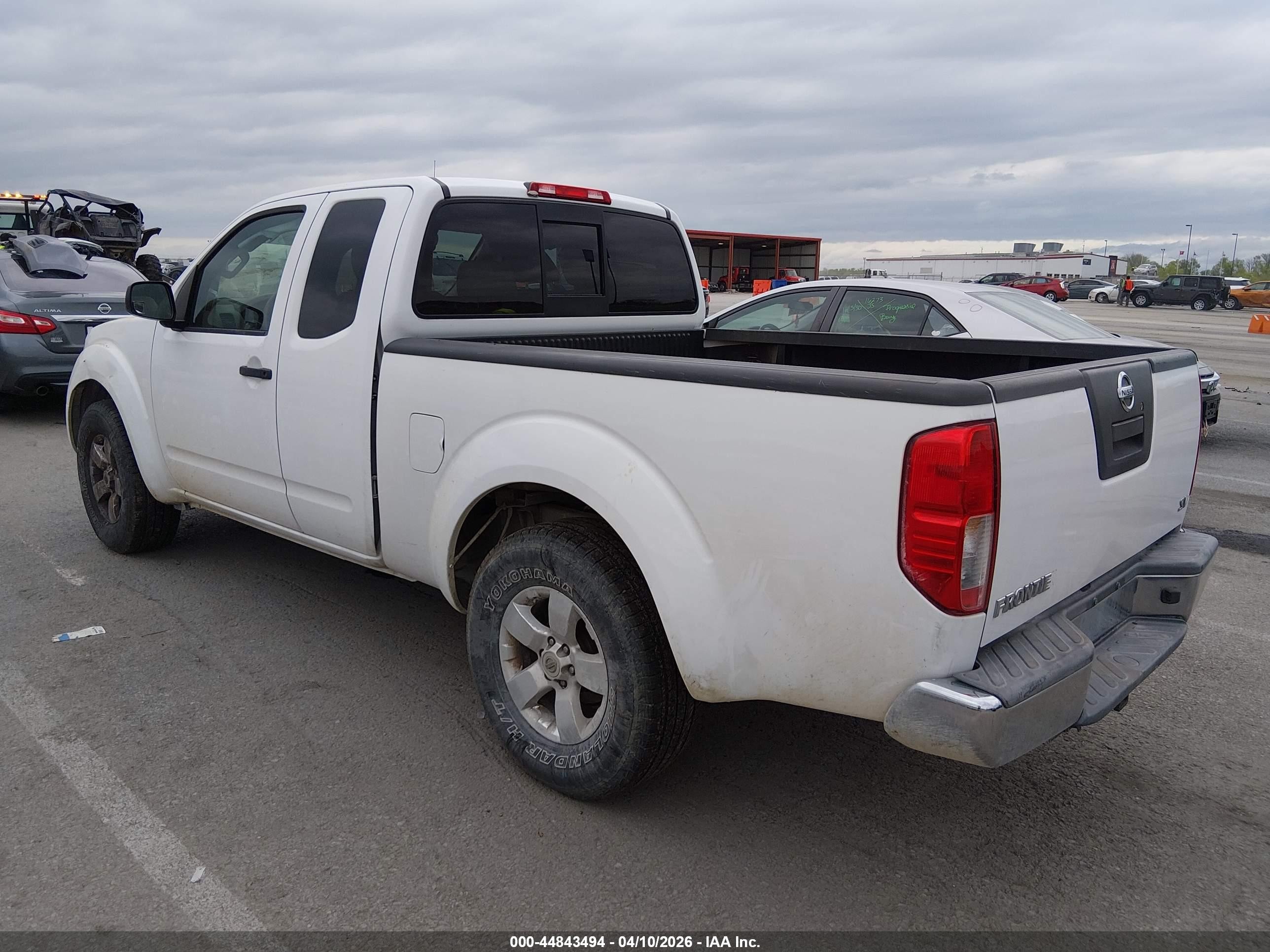 2012 Nissan Frontier Sv White vin: 1N6AD0CU6CC446791