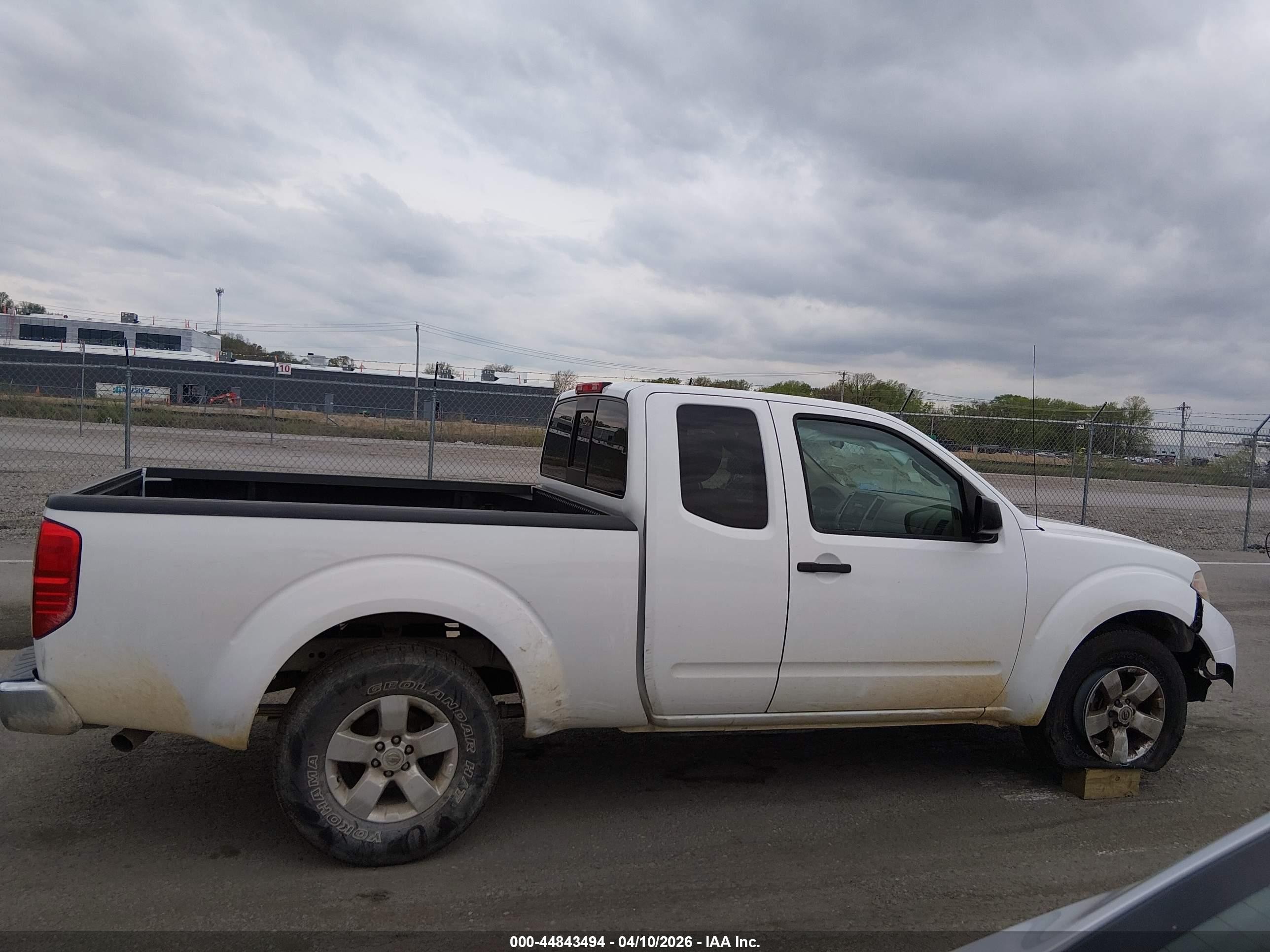 2012 Nissan Frontier Sv White vin: 1N6AD0CU6CC446791