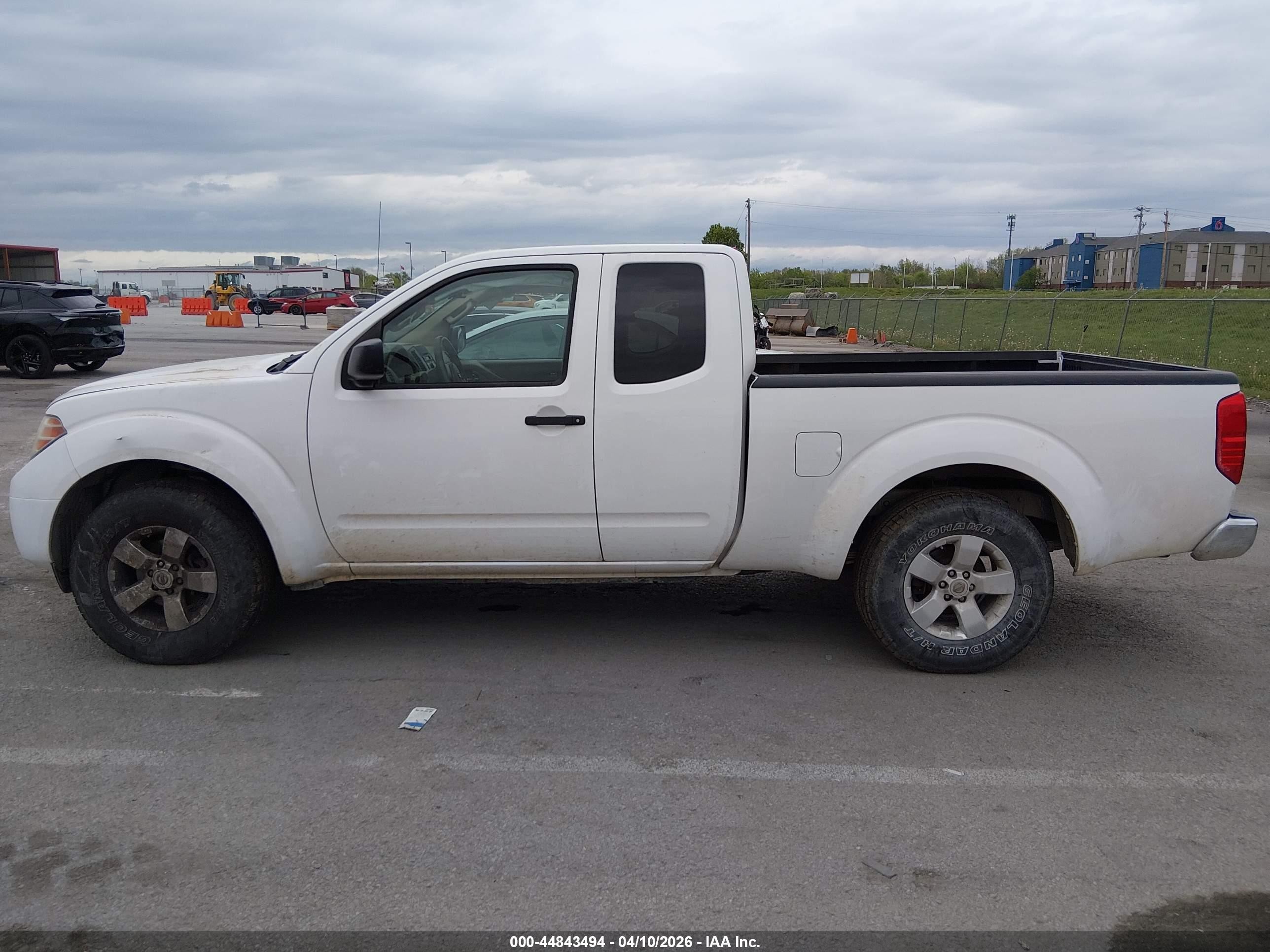 2012 Nissan Frontier Sv White vin: 1N6AD0CU6CC446791