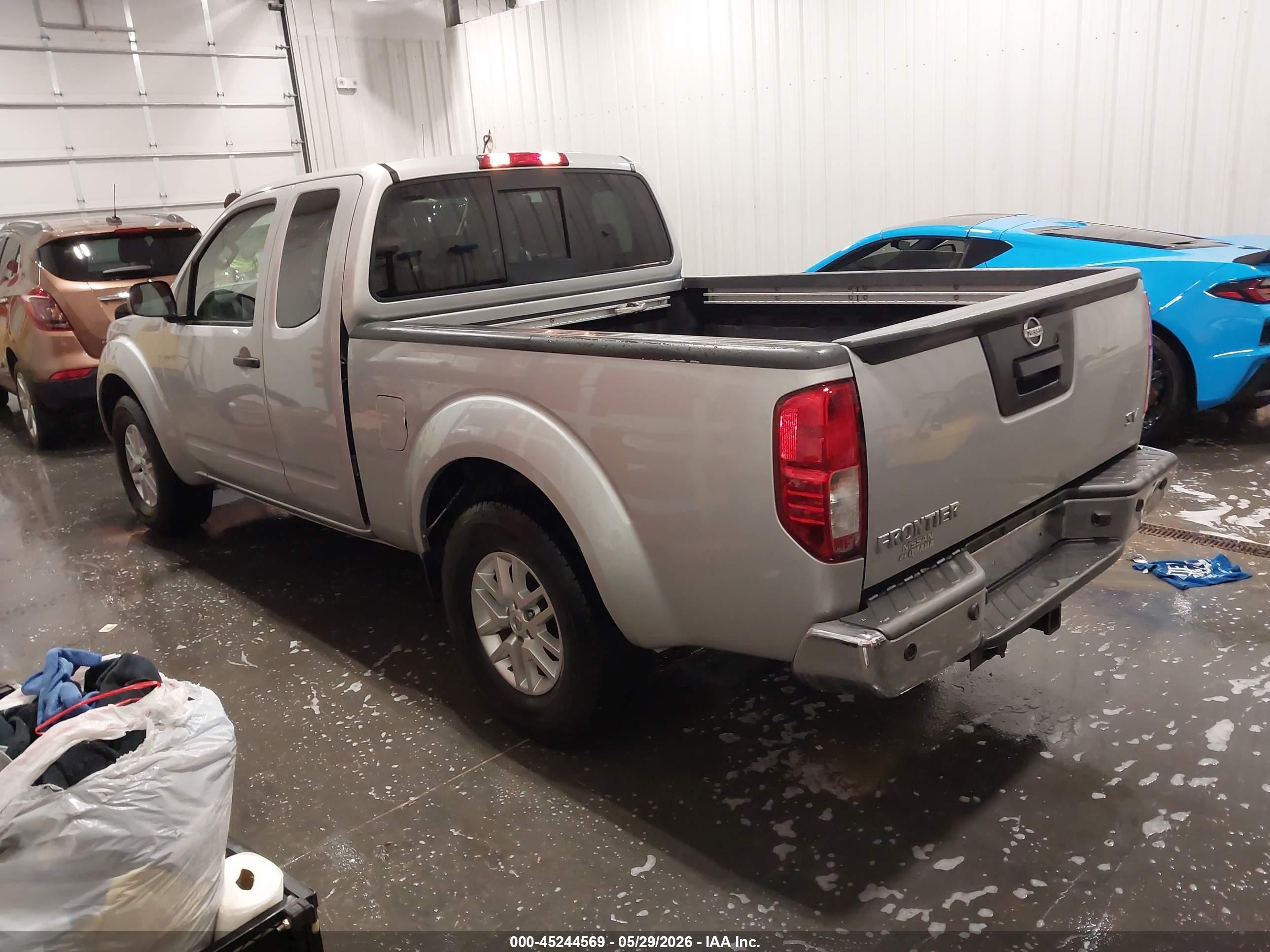 2014 Nissan Frontier Sv Silver vin: 1N6AD0CU6EN759718