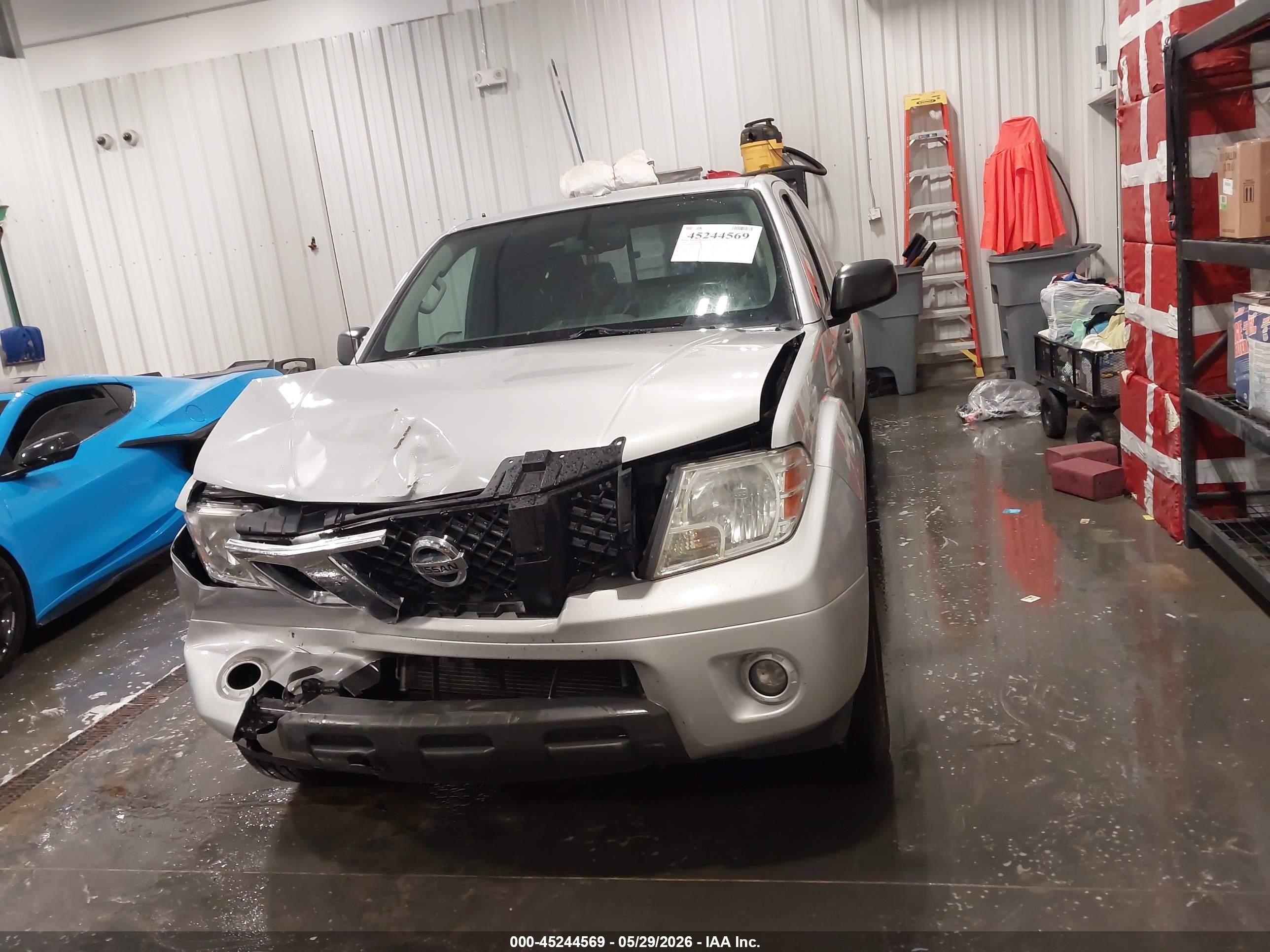 2014 Nissan Frontier Sv Silver vin: 1N6AD0CU6EN759718
