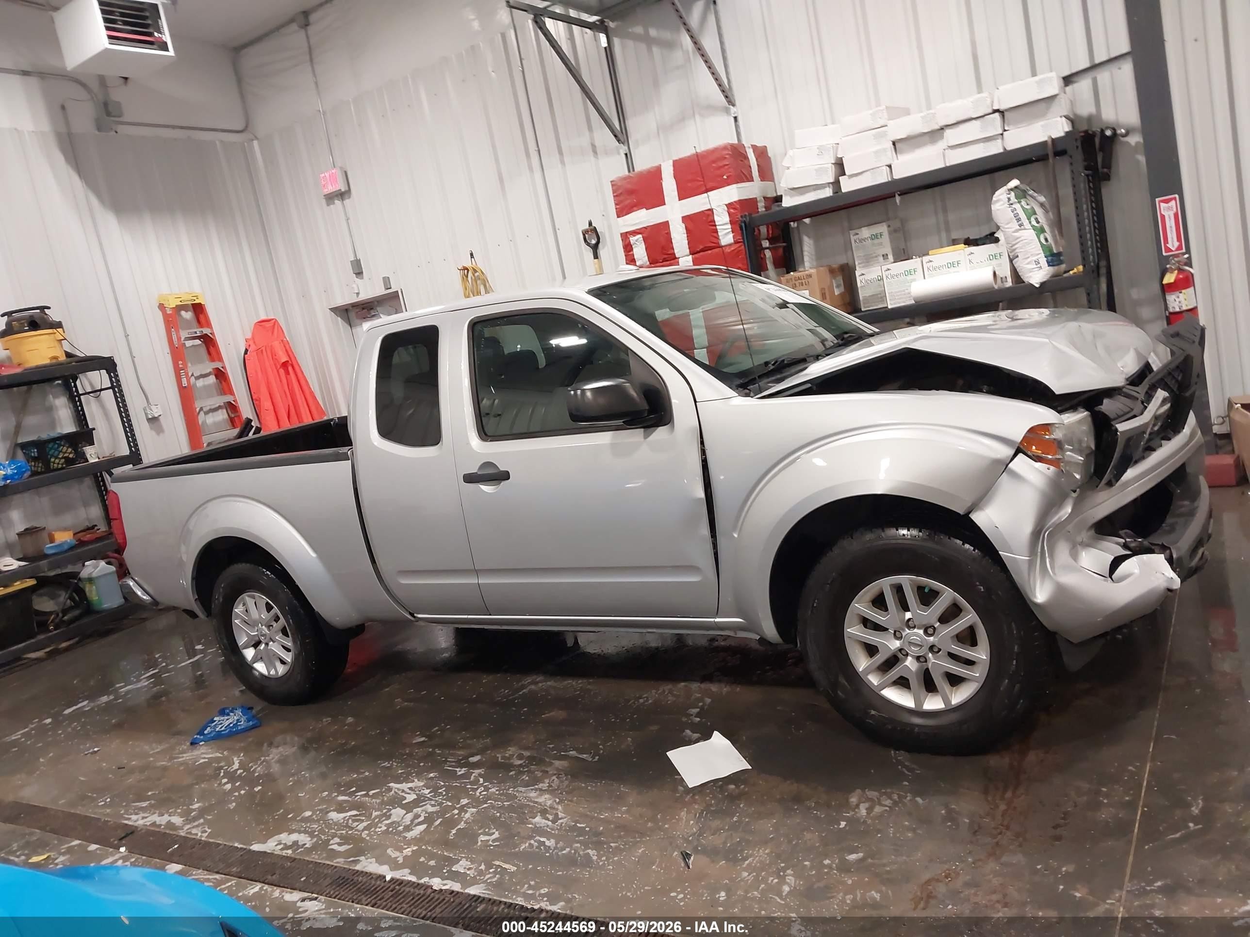 2014 Nissan Frontier Sv Silver vin: 1N6AD0CU6EN759718