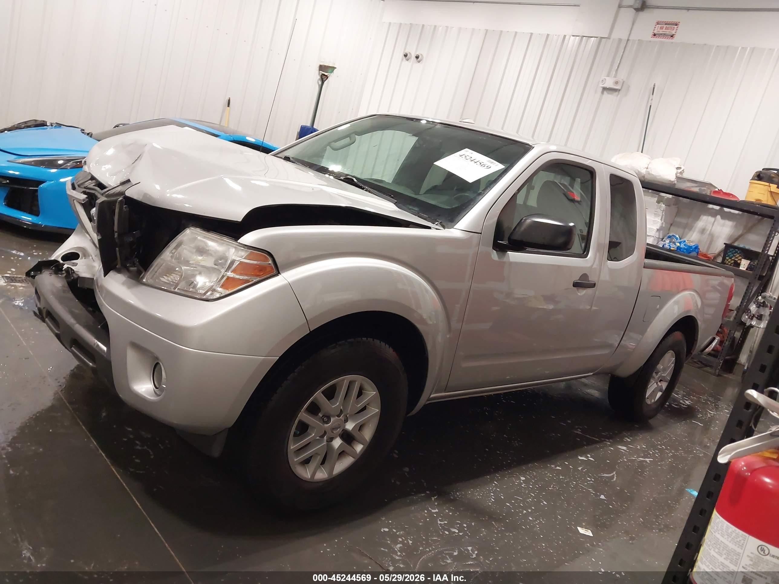 2014 Nissan Frontier Sv Silver vin: 1N6AD0CU6EN759718