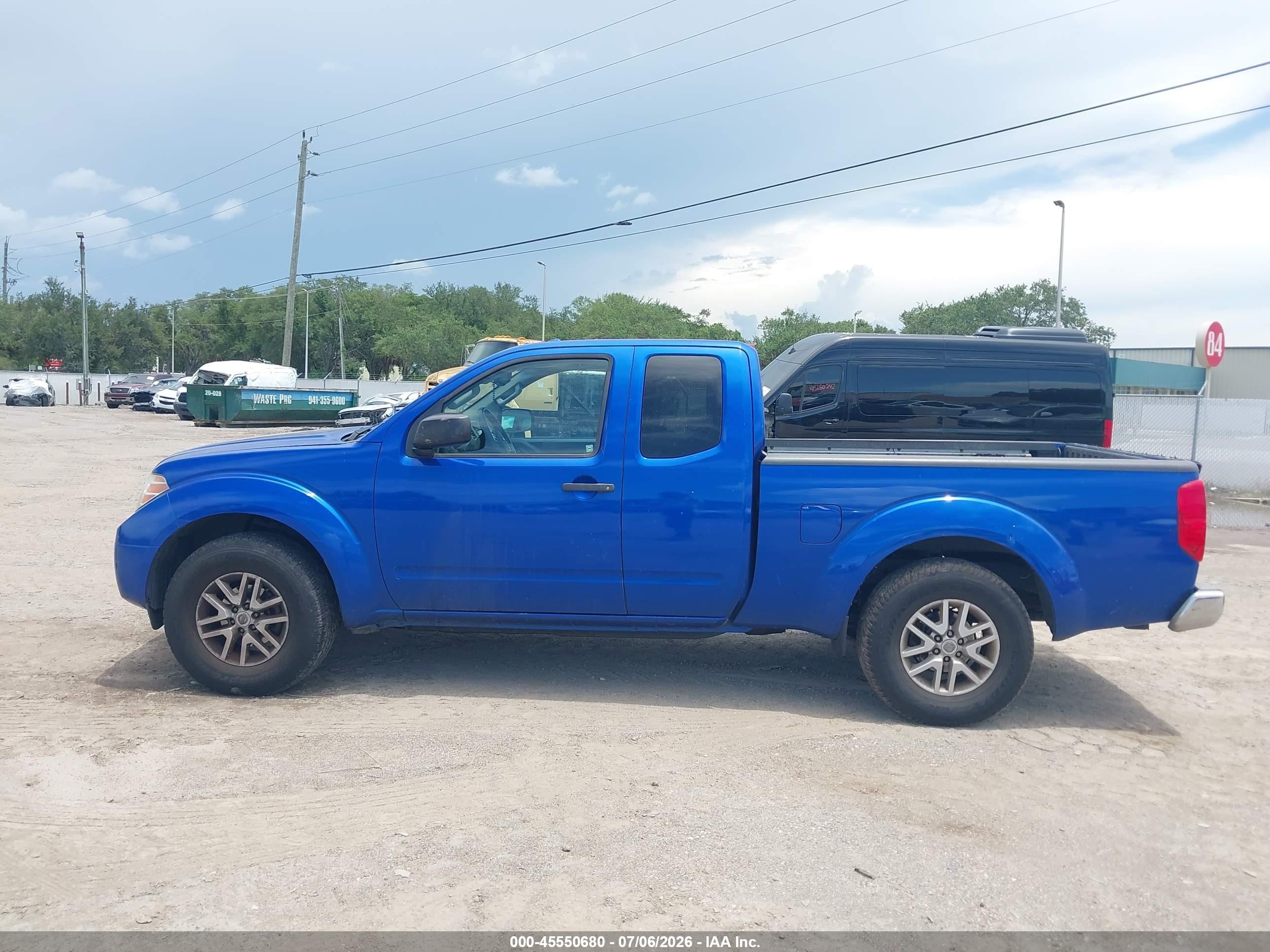 2015 Nissan Frontier Sv Blue vin: 1N6AD0CU6FN754083