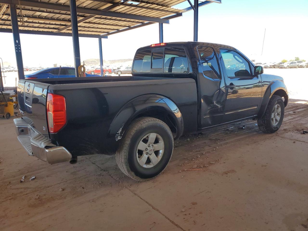2011 Nissan Frontier Sv V6 Black vin: 1N6AD0CU7BC441517